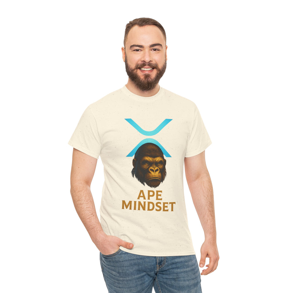Ape Mindset T-Shirt — Crypto XRP Ape Graphic Tee