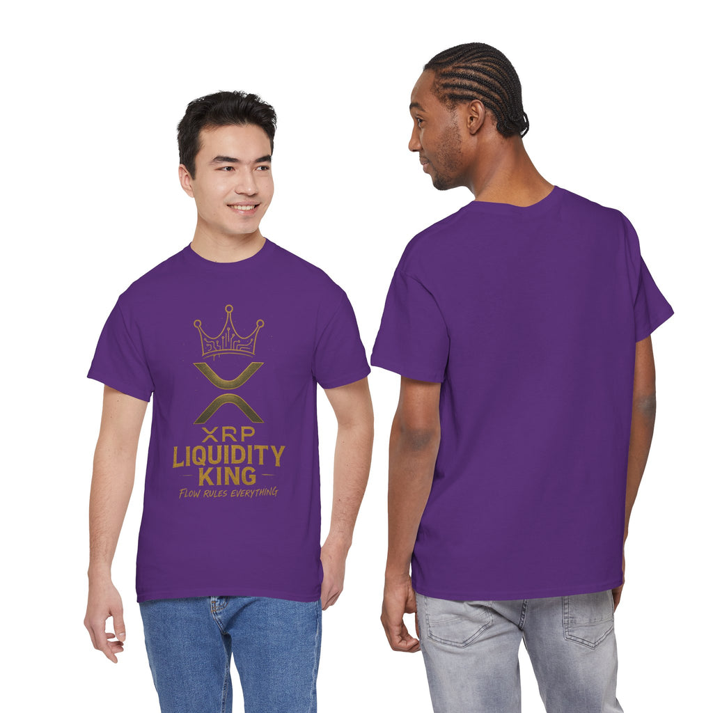 XRP Liquidity King Tee — Crypto Crown T-Shirt
