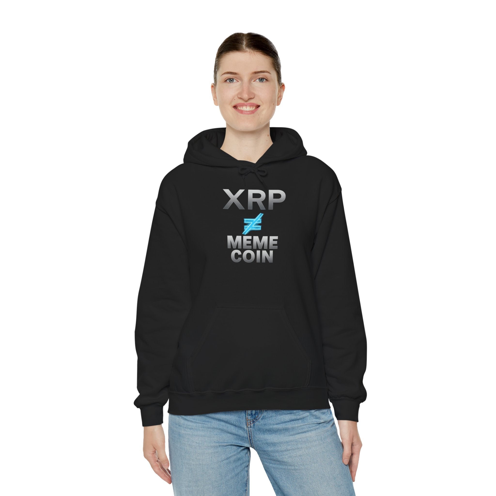 XRP Meme Coin Hoodie — Crypto Logo Pullover for Traders & Enthusiasts