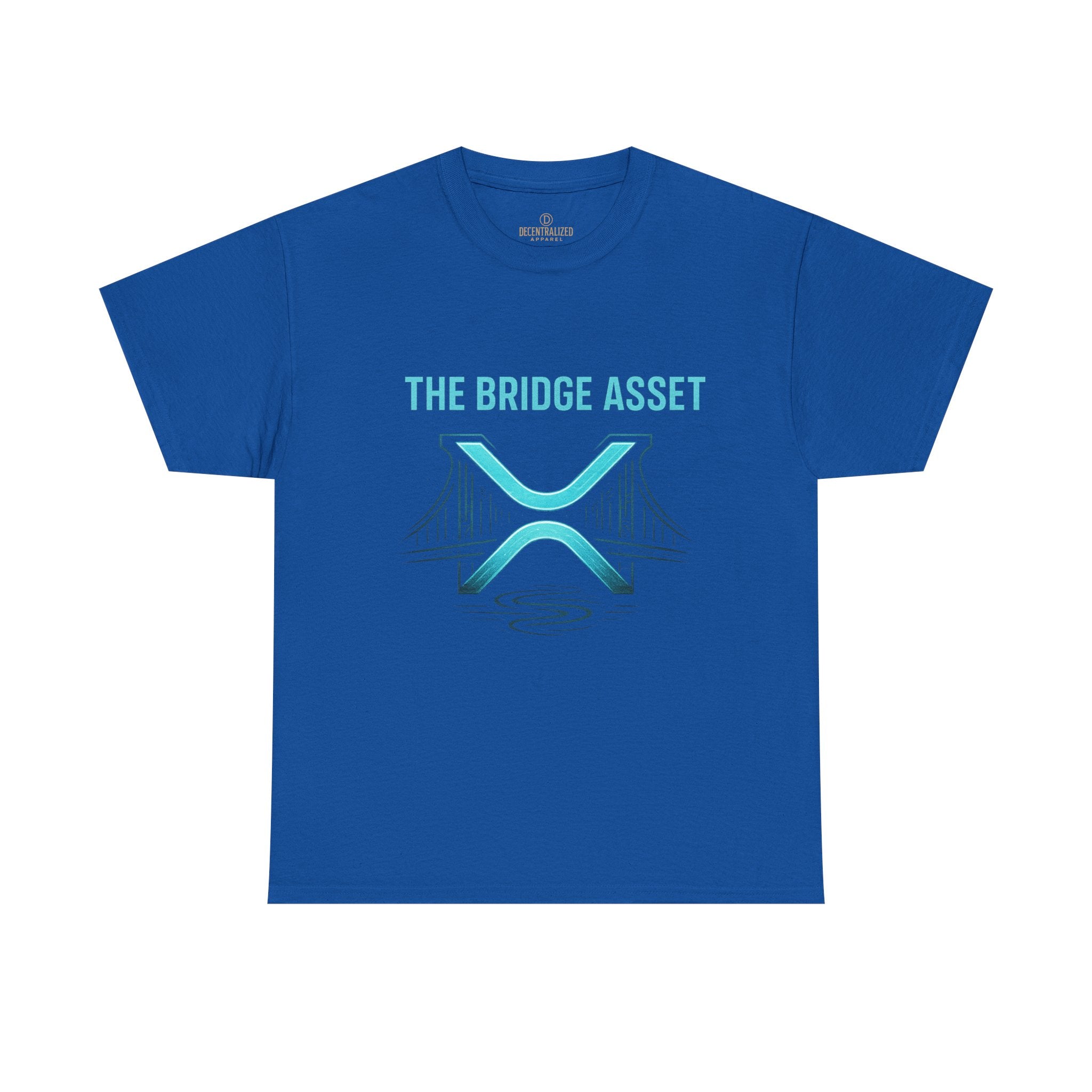 XRP 'The Bridge Asset' Graphic Tee — Crypto Ripple Logo Shirt