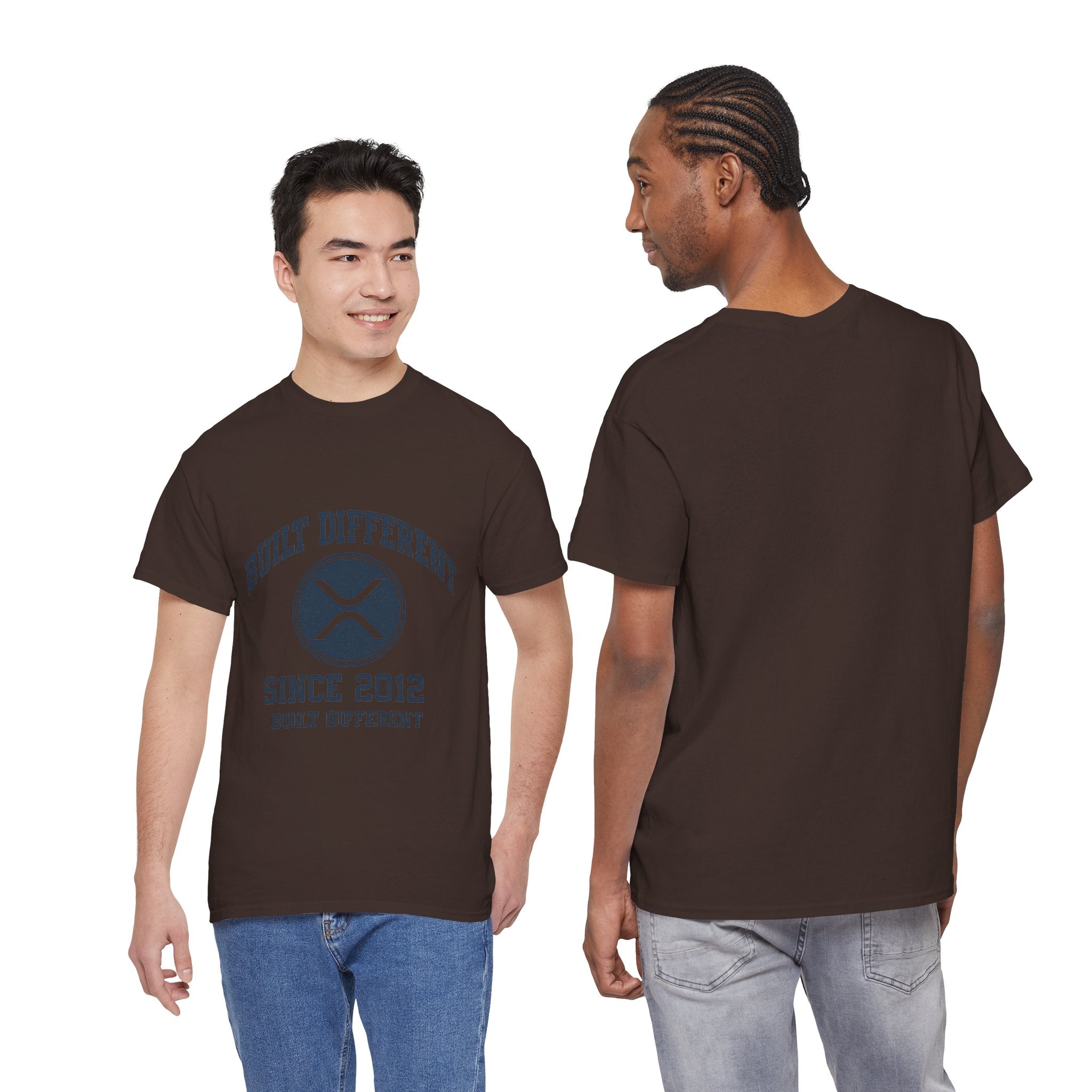 Built Different Since 2012 T-Shirt – Ripple XRP Logo Tee