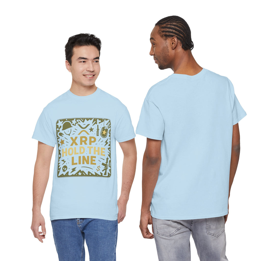 T-Shirt — XRP Hold The Line Crypto Graphic Tee