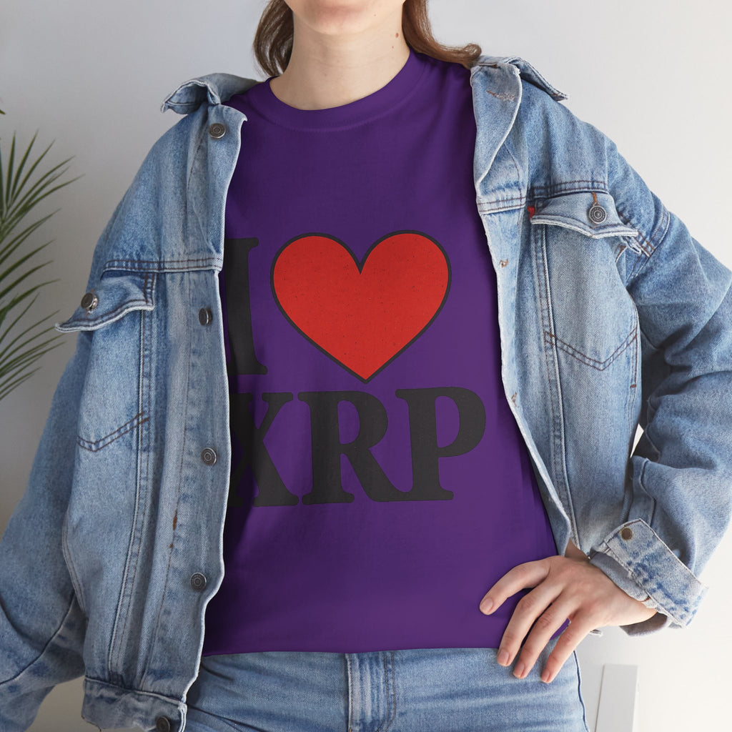 I  XRP T-Shirt — Crypto Enthusiast Ripple Tee