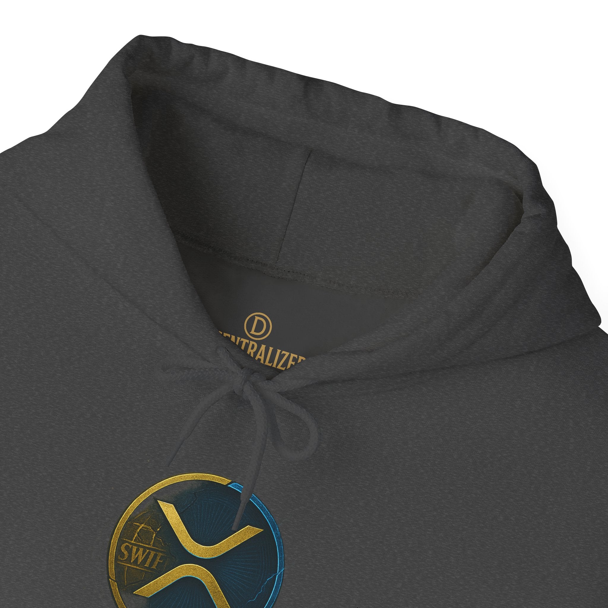 Crypto Logo Hoodie — "Replaces Swift" Ripples Design