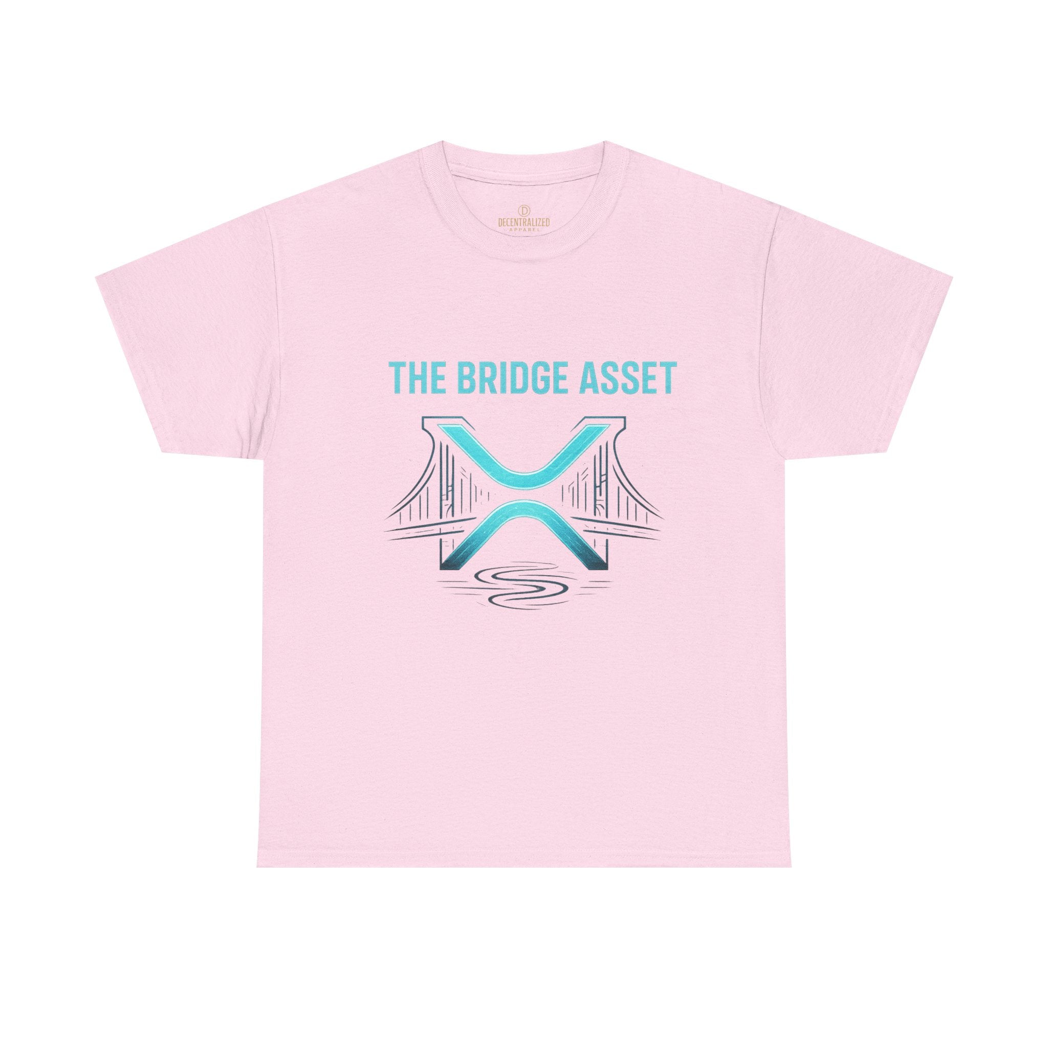 XRP 'The Bridge Asset' Graphic Tee — Crypto Ripple Logo Shirt