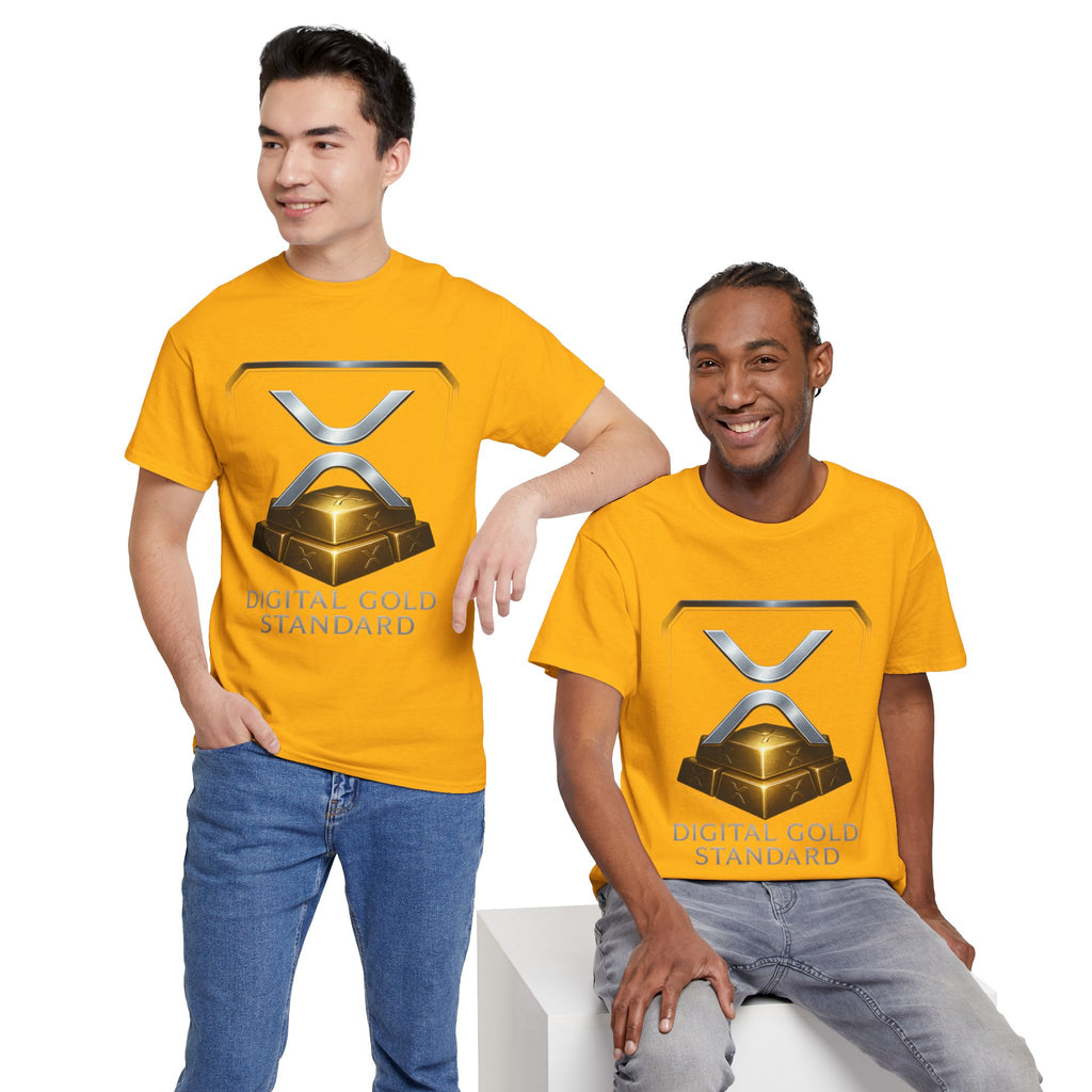 XRP 'Digital Gold Standard' Tee — Cryptocurrency Logo Shirt
