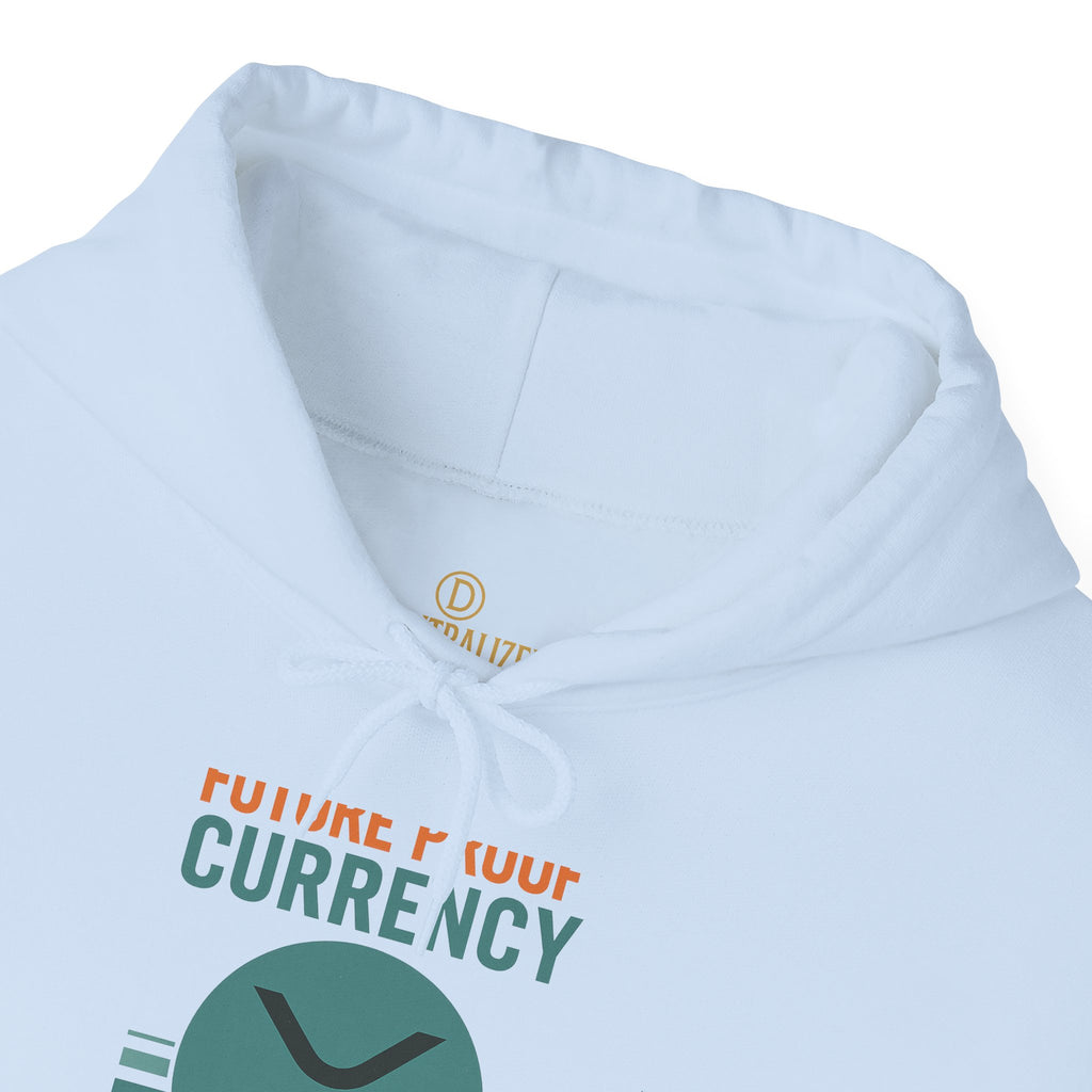 Ripple Crypto Hoodie – “Future Proof Currency” Retro Logo Sweatshirt