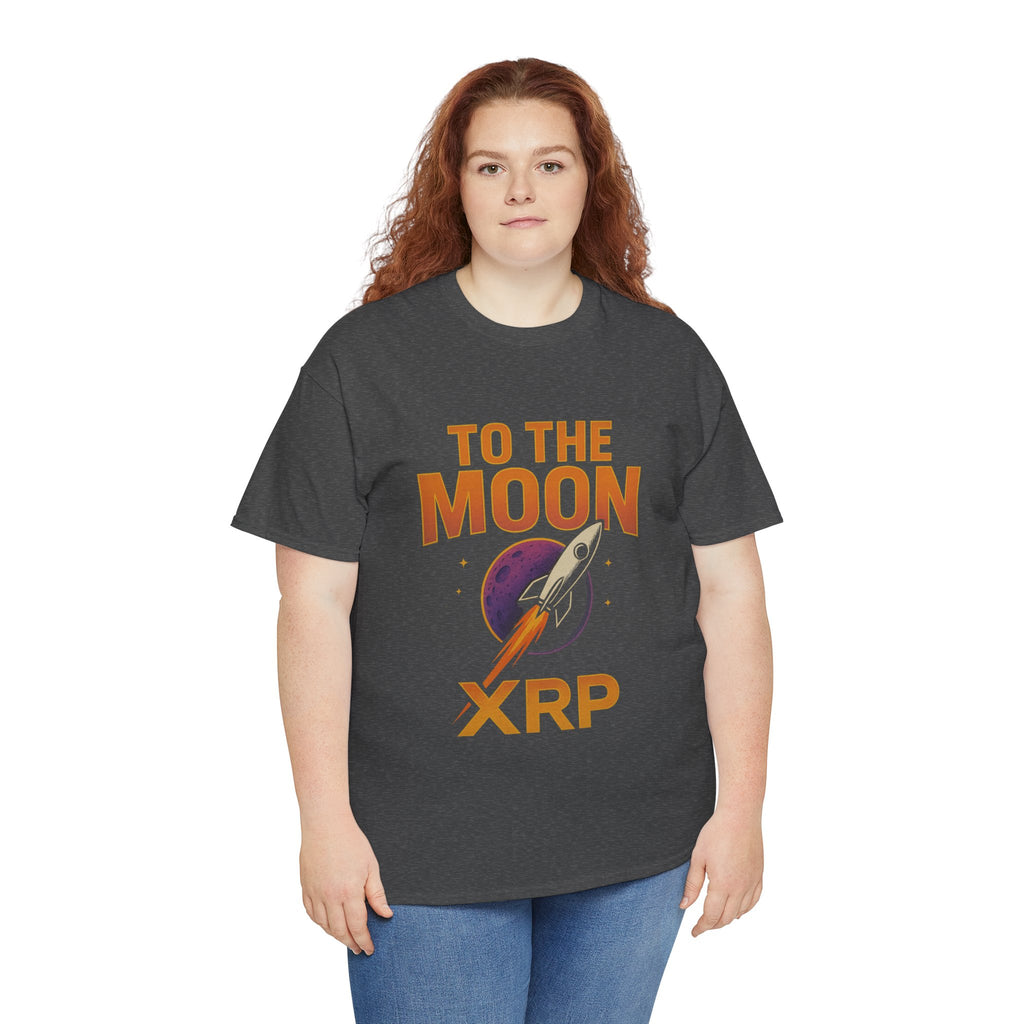 XRP To The Moon Tee — Cryptocurrency Investor Rocket Shirt