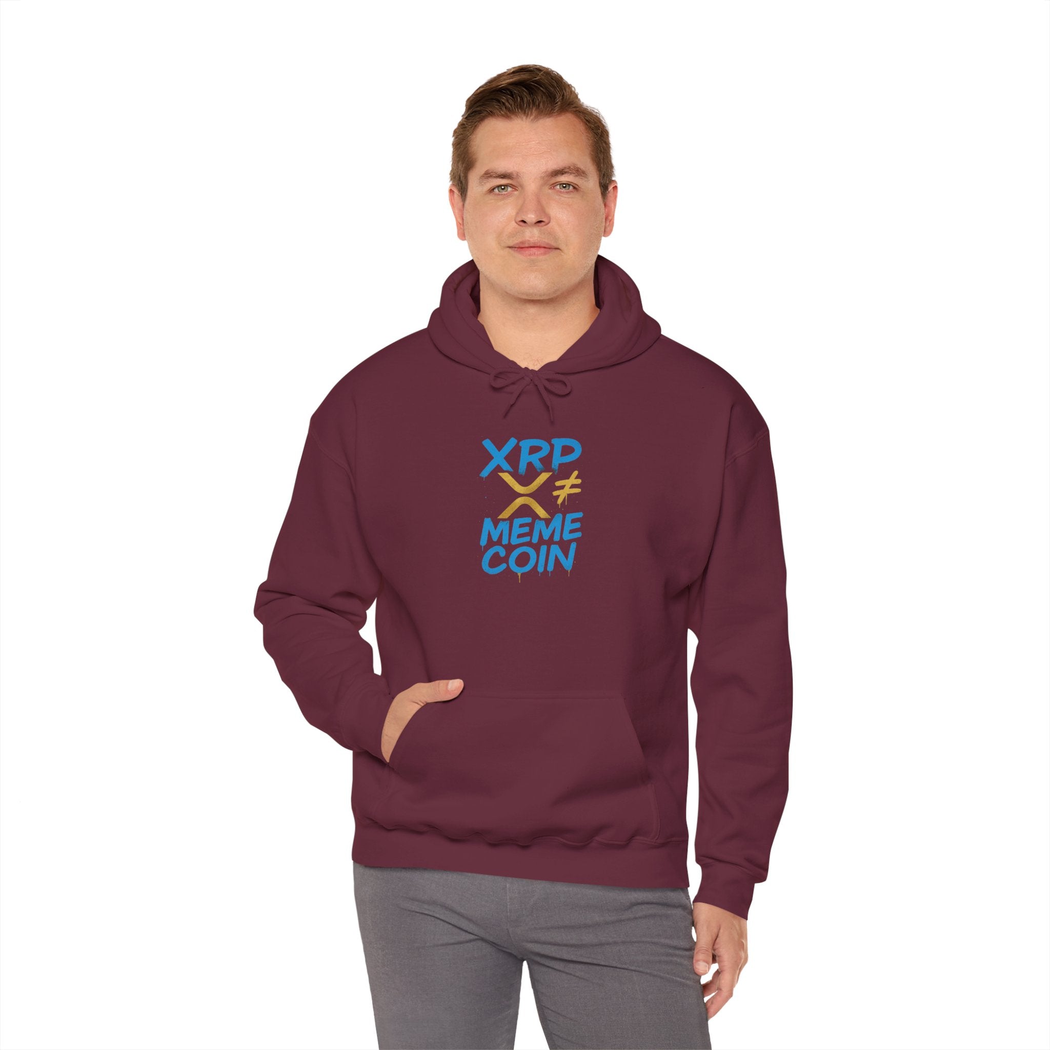 XRP Meme Coin Hoodie – Crypto Gamer Streetwear