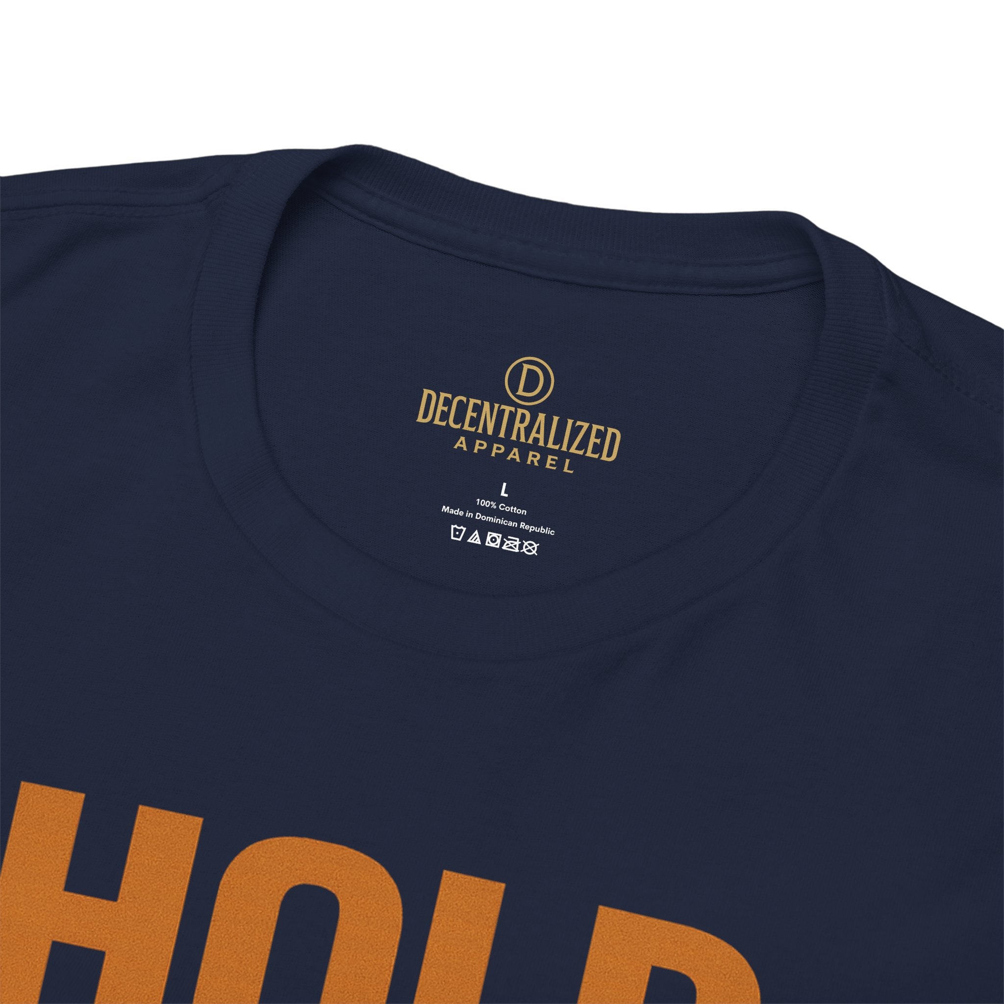 Hold The Line Tee — Bold Flag Graphic Cryptocurrency XRP Shirt