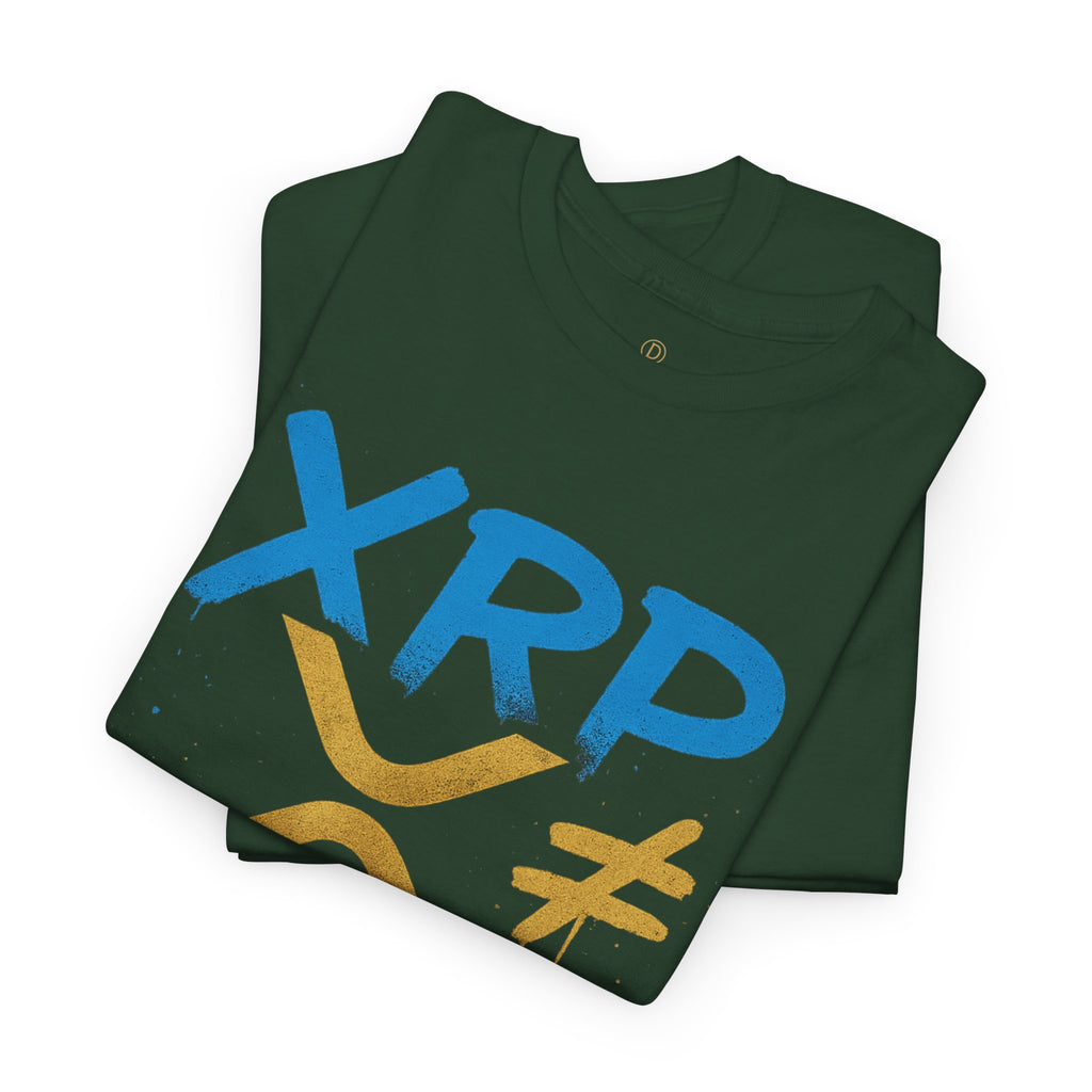 XRP ≠ Meme Coin T‑Shirt — Crypto Advocate Graphic Tee