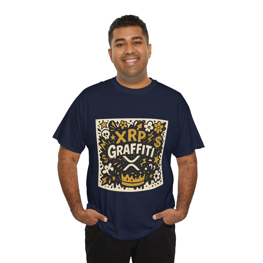 XRP Graffiti Tee — Crypto Street Art T-Shirt