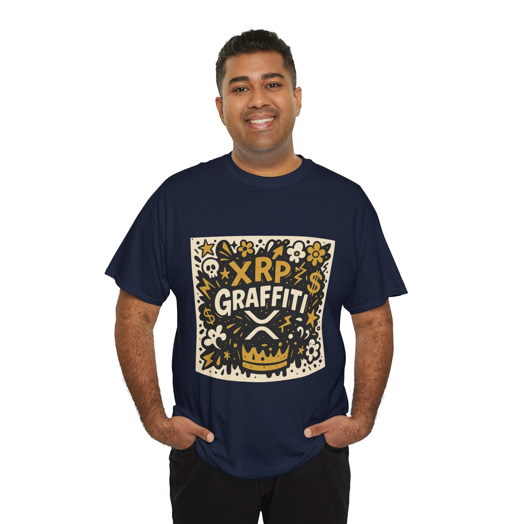 XRP Graffiti Tee — Crypto Street Art T-Shirt