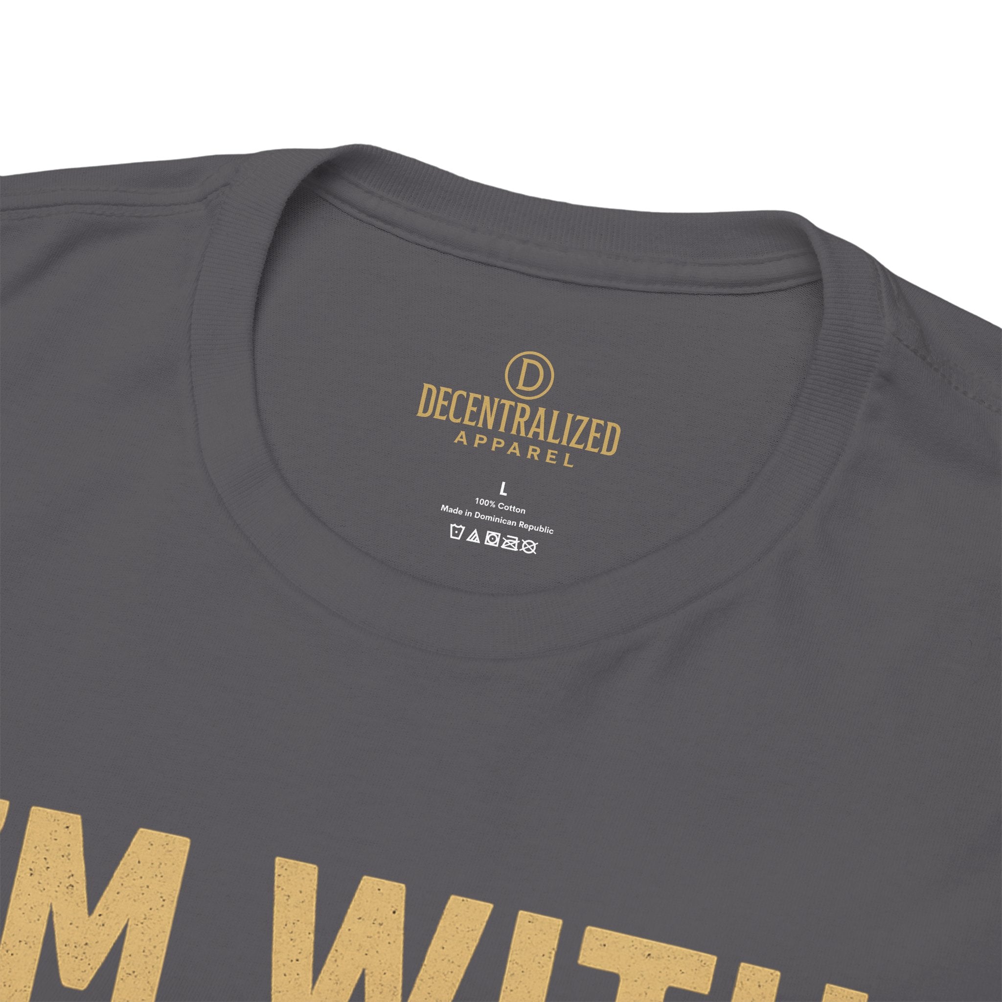 I'm With XRP Graphic Tee – Crypto Supporter Shirt