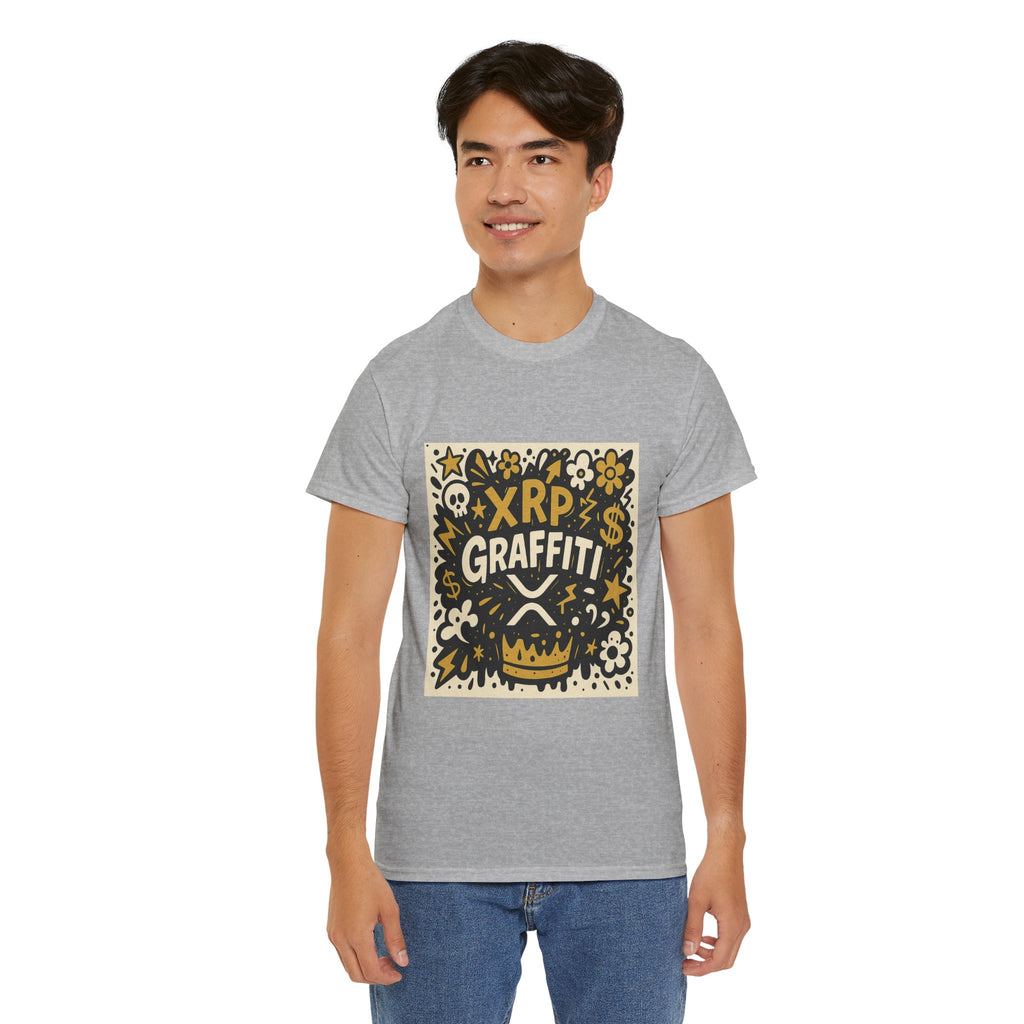 XRP Graffiti Tee — Crypto Street Art T-Shirt