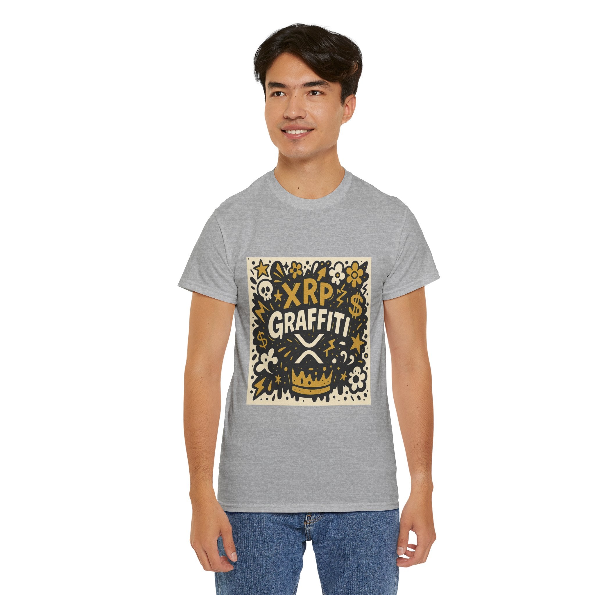 XRP Graffiti Tee — Crypto Street Art T-Shirt