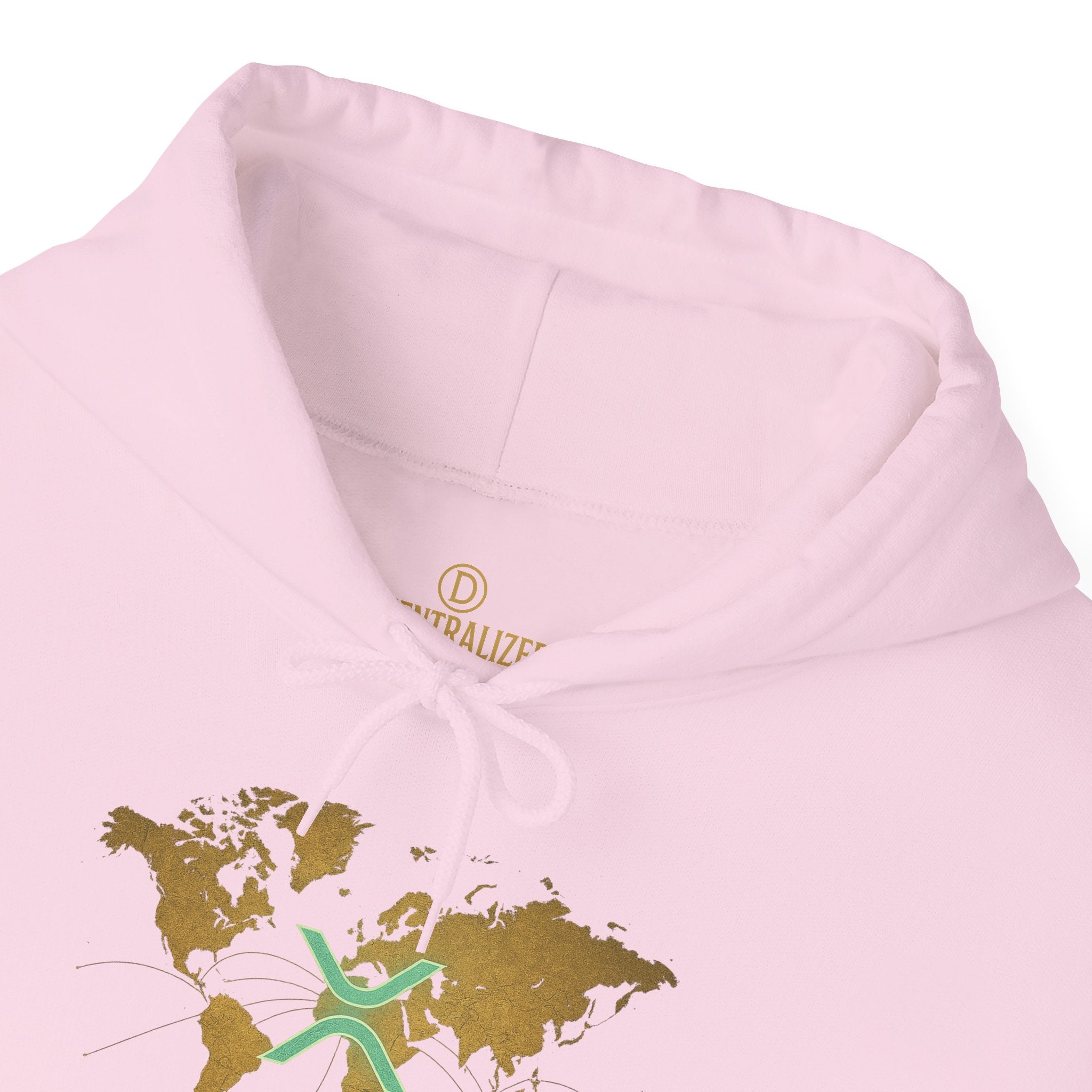 Global Reserve Hoodie — World Map Logo Pullover