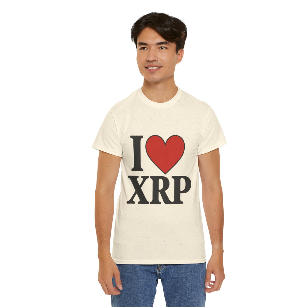 I  XRP T-Shirt — Crypto Enthusiast Ripple Tee