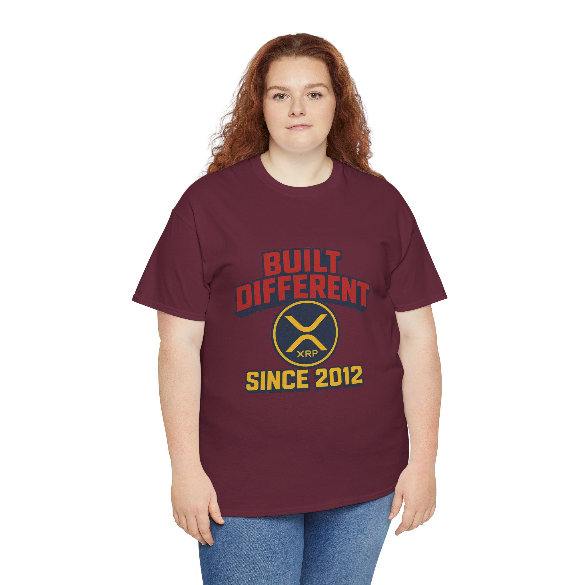 Built Different Since 2012 T-Shirt – Retro XRP Logo Tee
