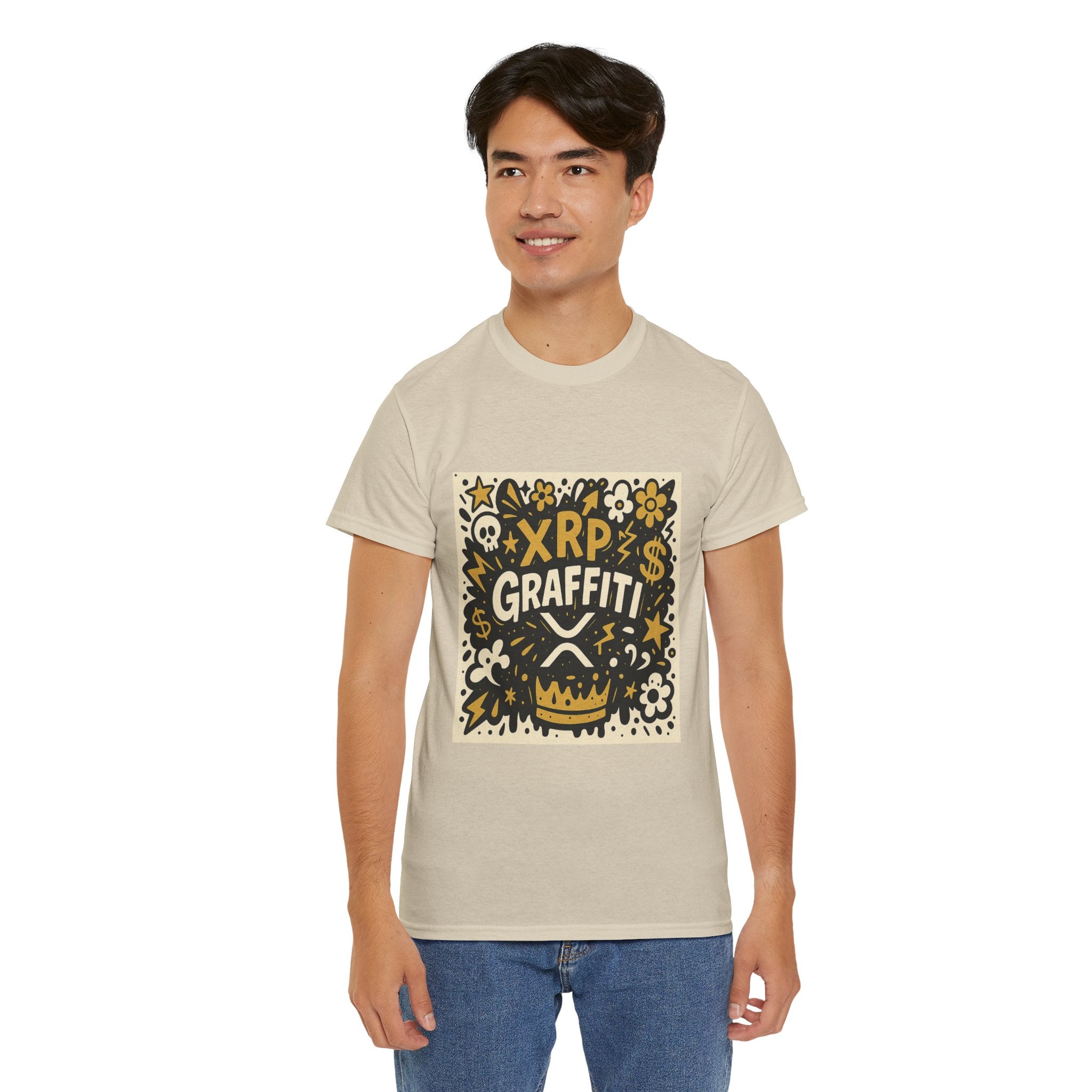 XRP Graffiti Tee — Crypto Street Art T-Shirt