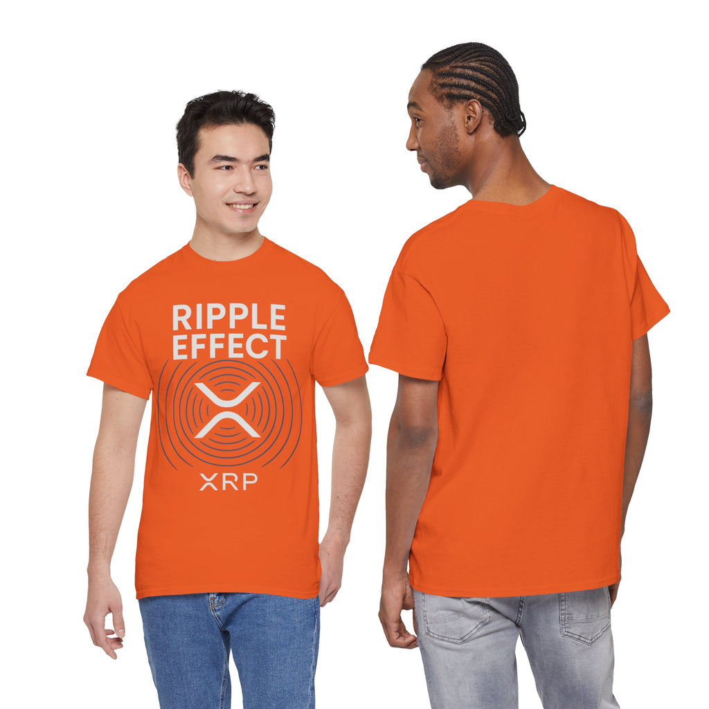 Ripple Effect XRP Tee — Minimal Cryptocurrency Logo T-Shirt