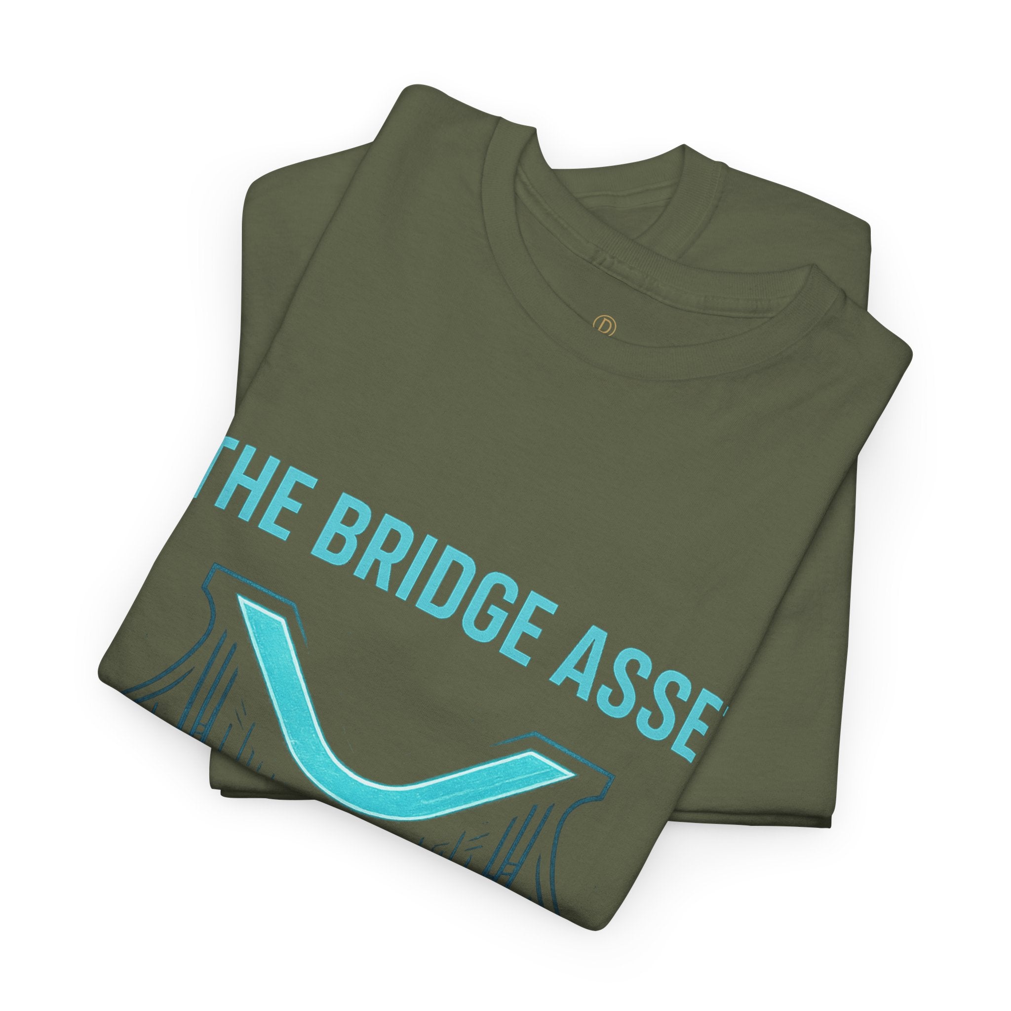 XRP 'The Bridge Asset' Graphic Tee — Crypto Ripple Logo Shirt
