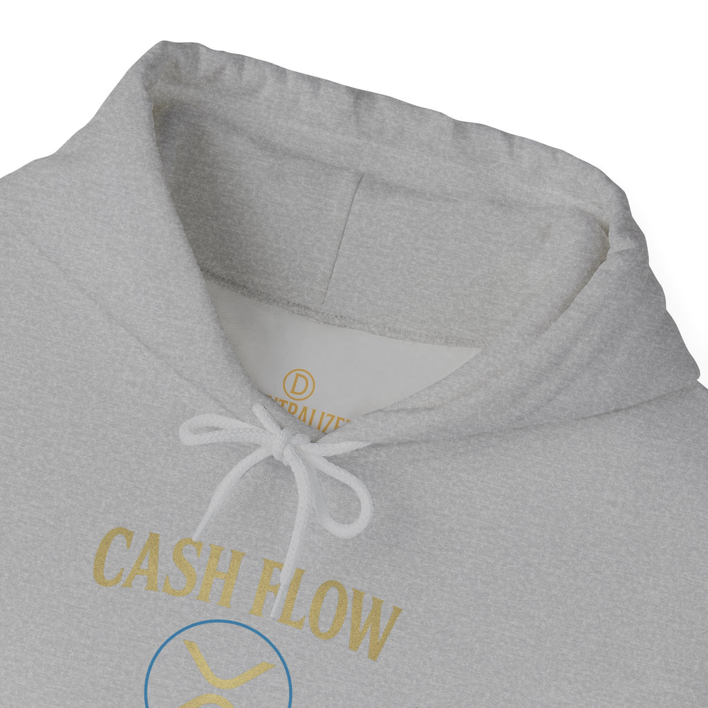 Cash Flow Division Hoodie — Minimalist Finance Logo Pullover