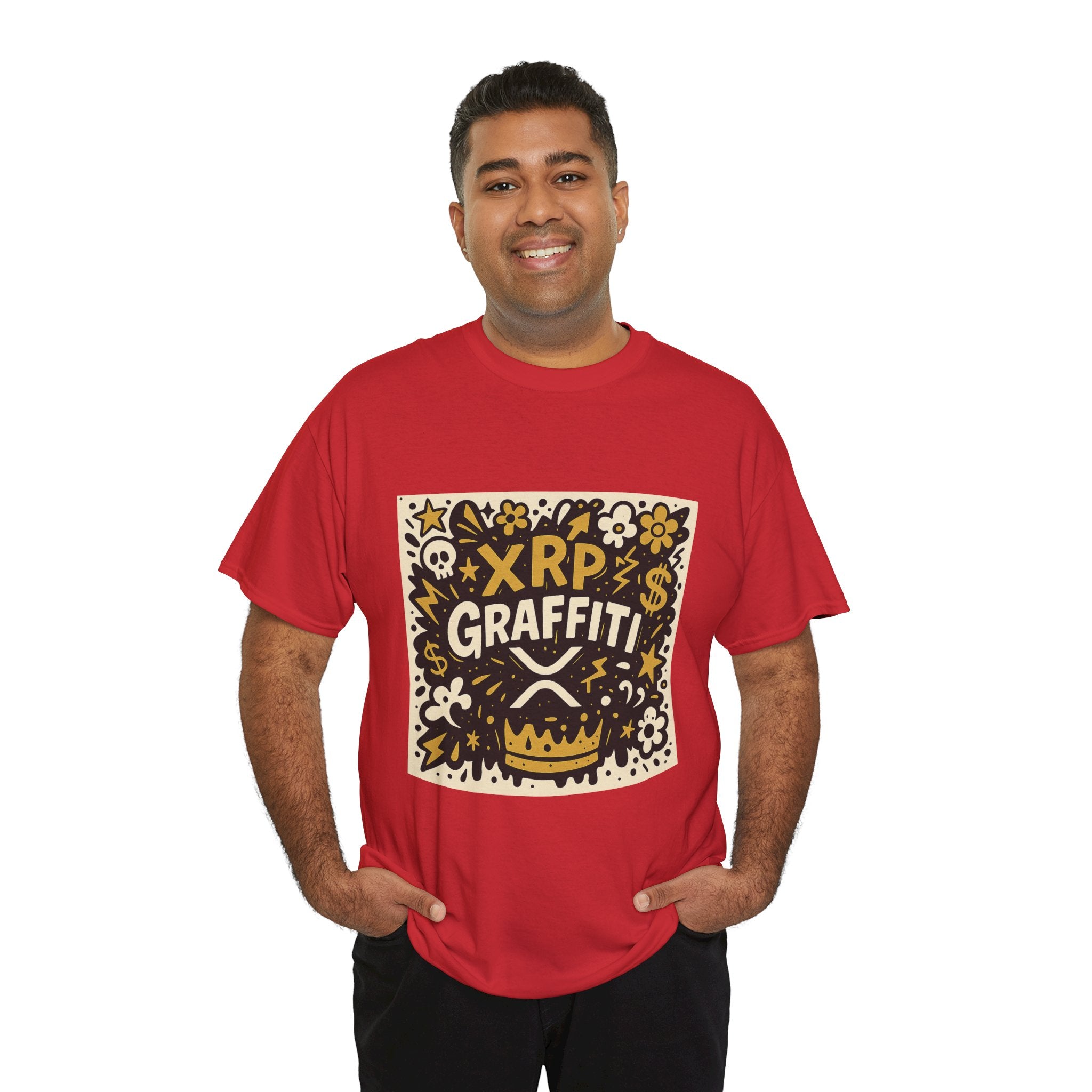 XRP Graffiti Tee — Crypto Street Art T-Shirt