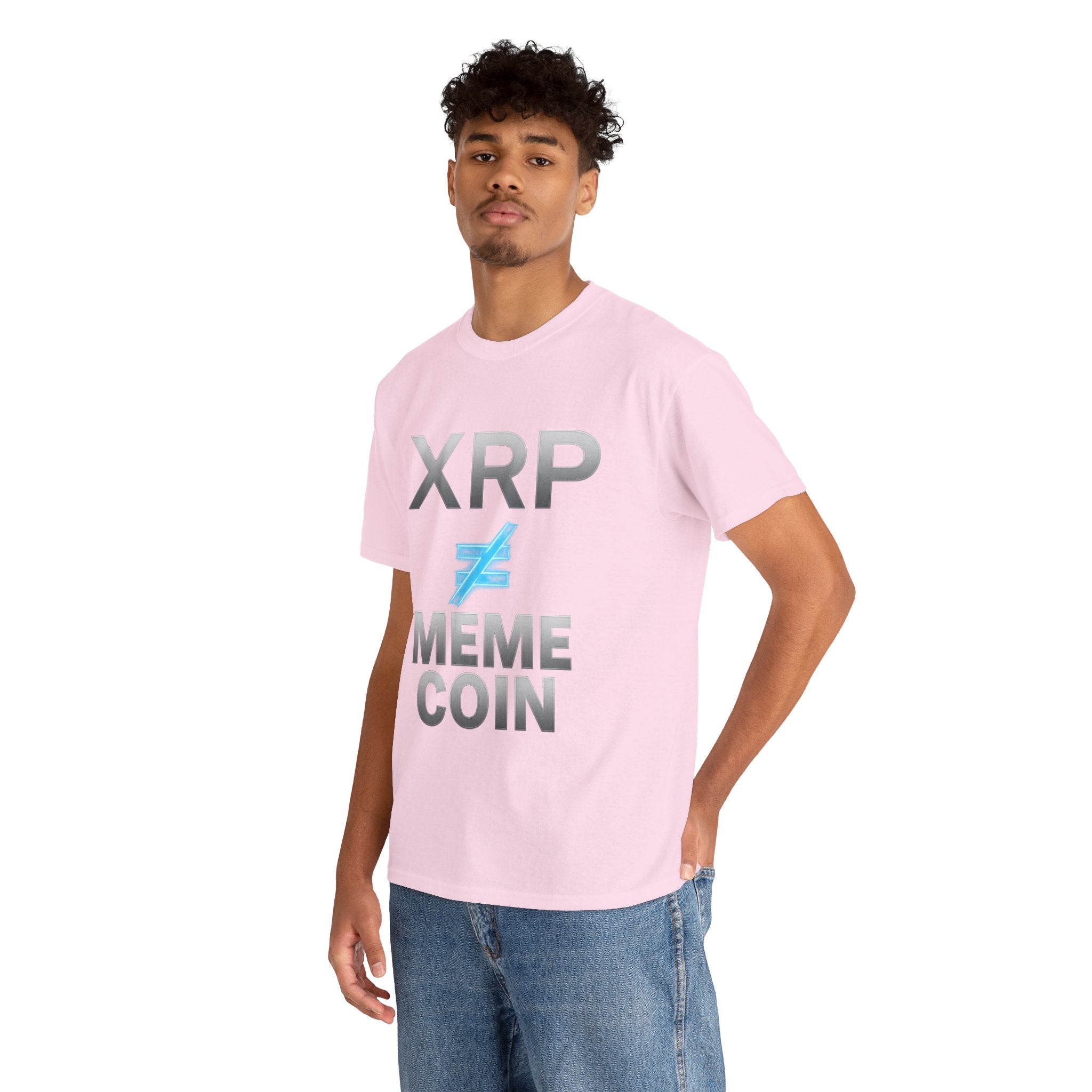 XRP ≠ Meme Coin T-Shirt — Crypto Investor Statement Tee