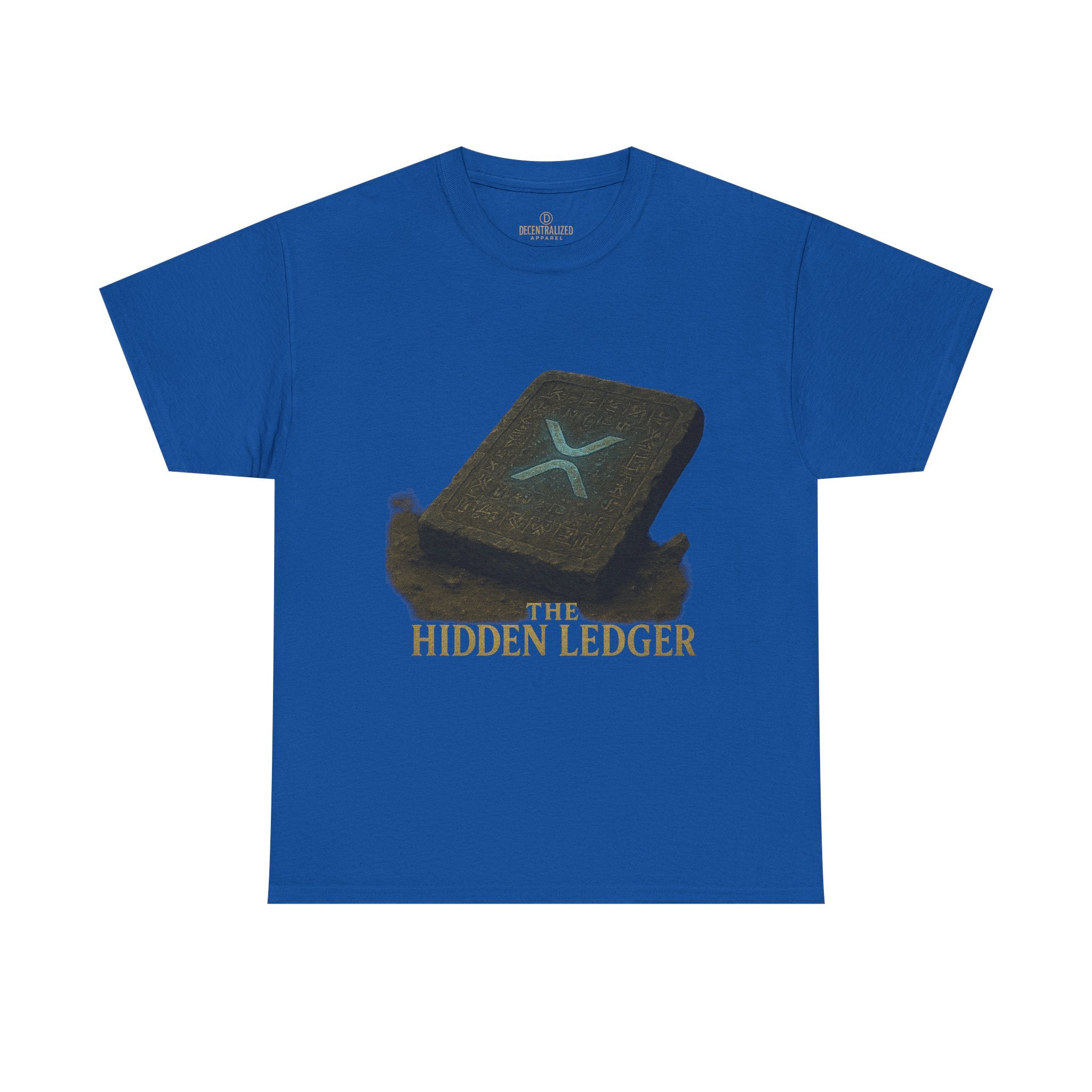 T-Shirt — "The Hidden Ledger" Crypto XRP Wallet Graphic Tee