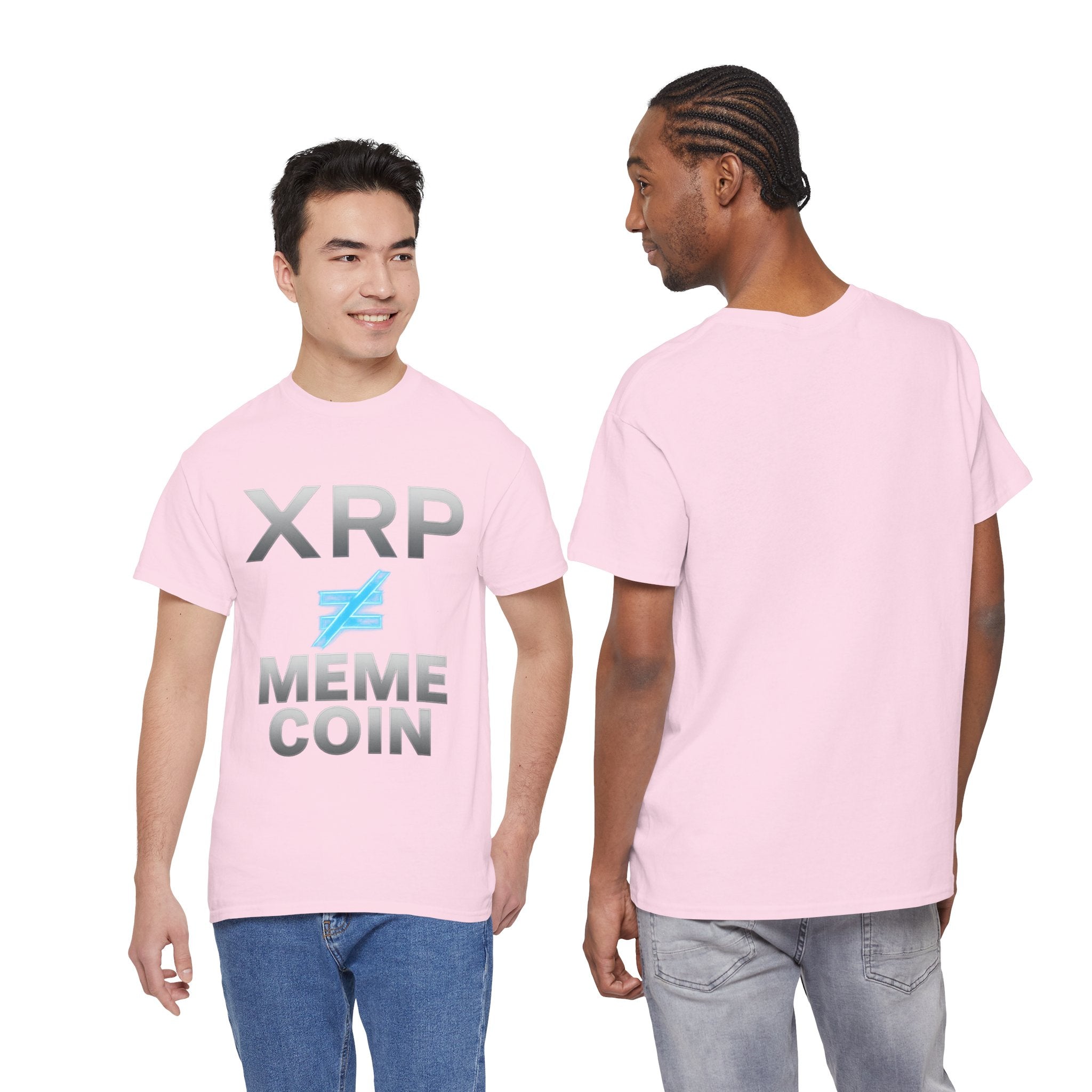 XRP ≠ Meme Coin T-Shirt — Crypto Investor Statement Tee