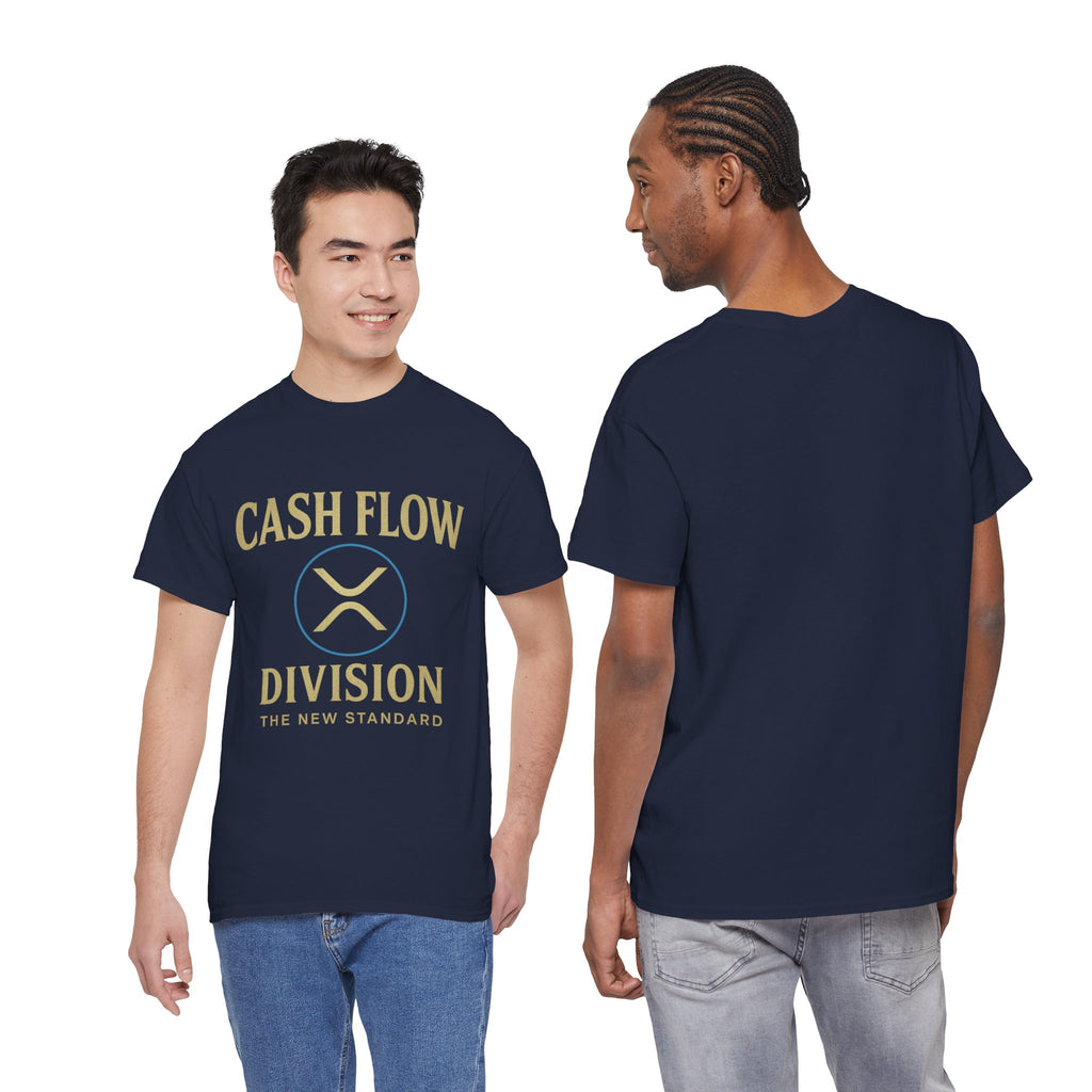 Cash Flow Division Tee — "The New Standard" Graphic T-Shirt