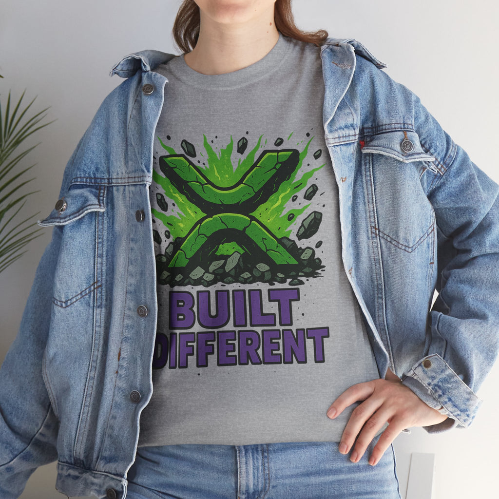 Built Different T-Shirt — Green Gamer Logo Tee