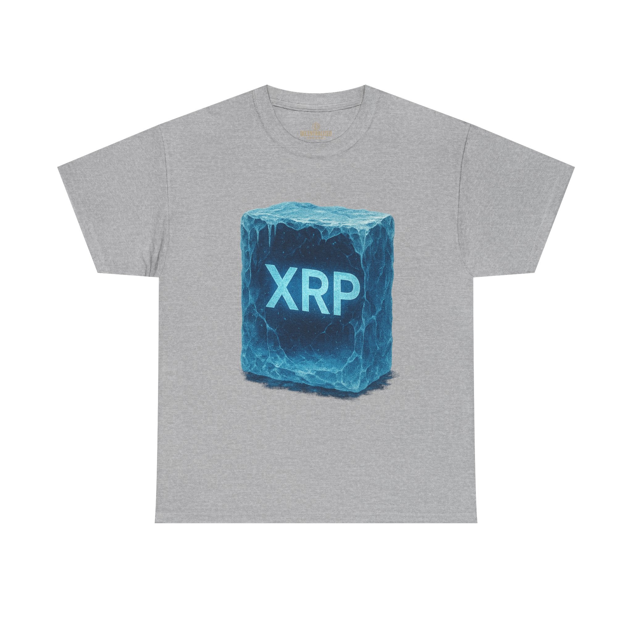 XRP Ice Block Tee — Crypto Ripple Logo T-Shirt