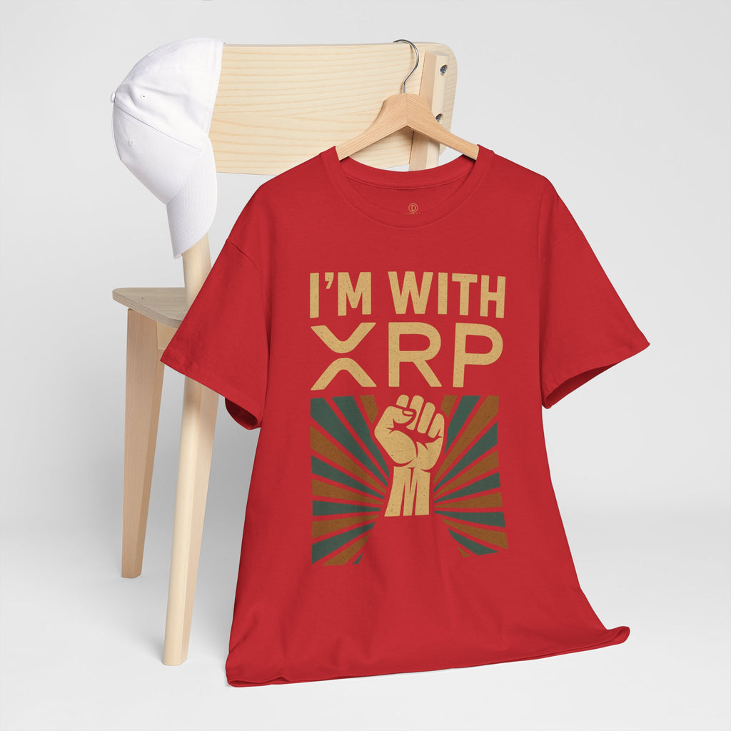 I'm With XRP Graphic Tee – Crypto Supporter Shirt