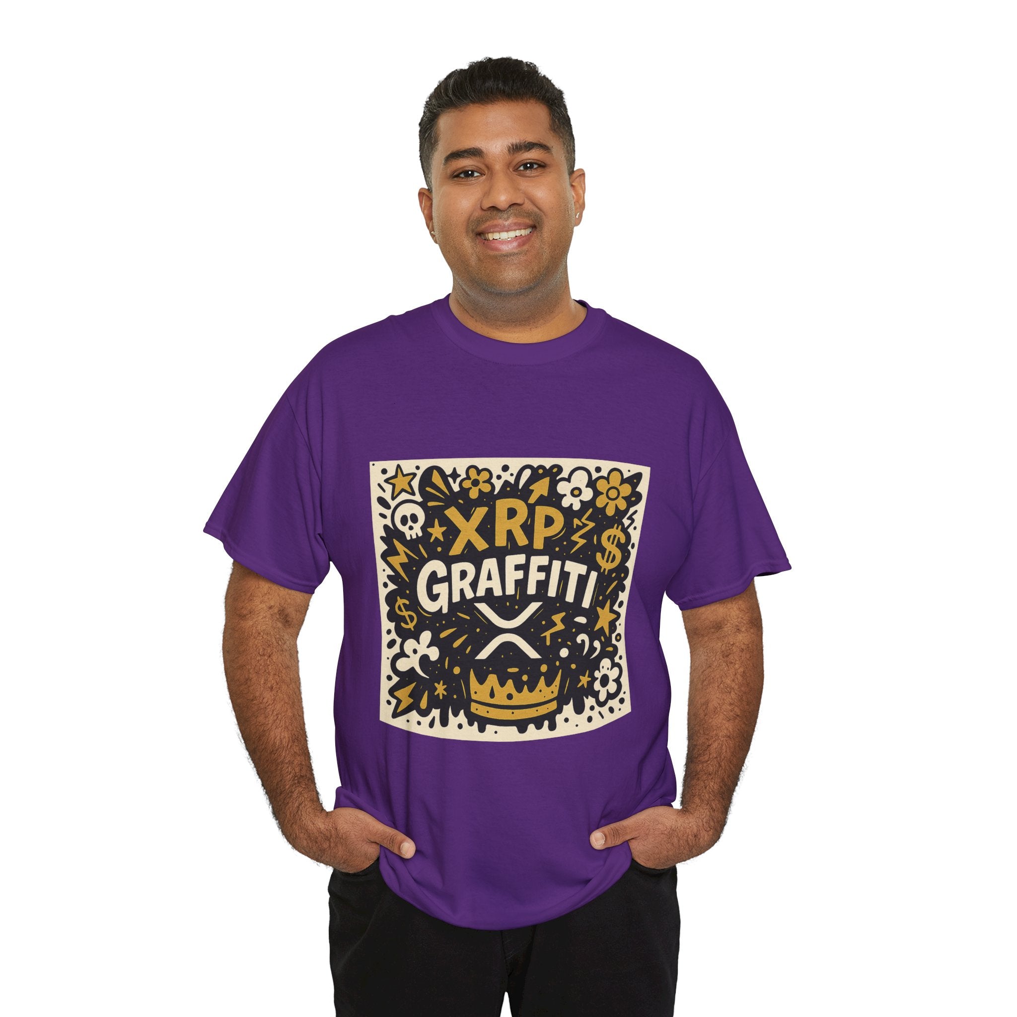 XRP Graffiti Tee — Crypto Street Art T-Shirt