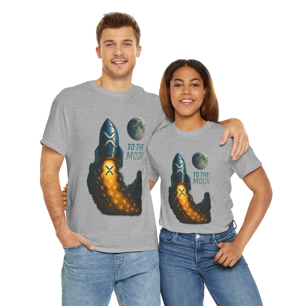 Rocket 'To the Moon' T-Shirt - Space Exploration Graphic Tee