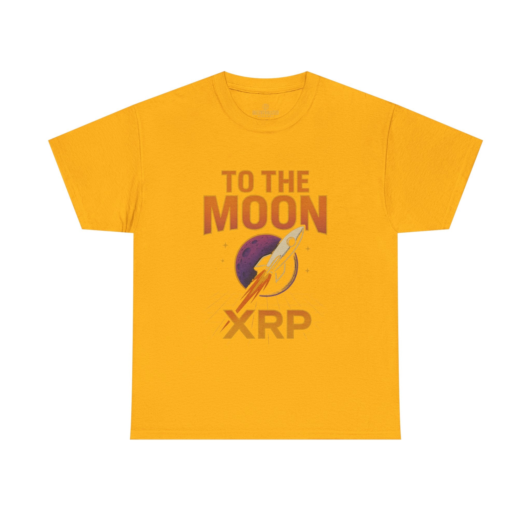 XRP To The Moon Tee — Cryptocurrency Investor Rocket Shirt