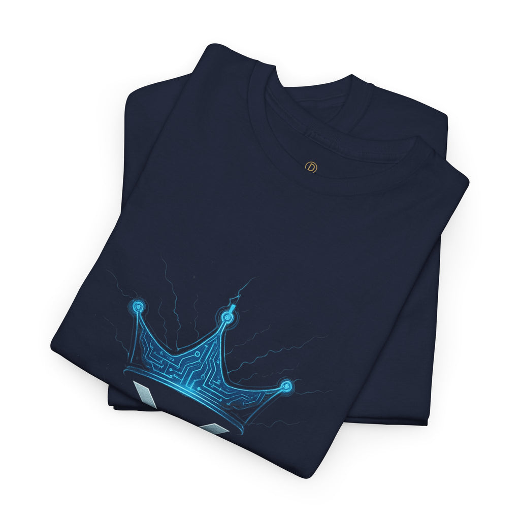 RIPPLE Liquidity King T-Shirt — Crypto XRP Crown Tee