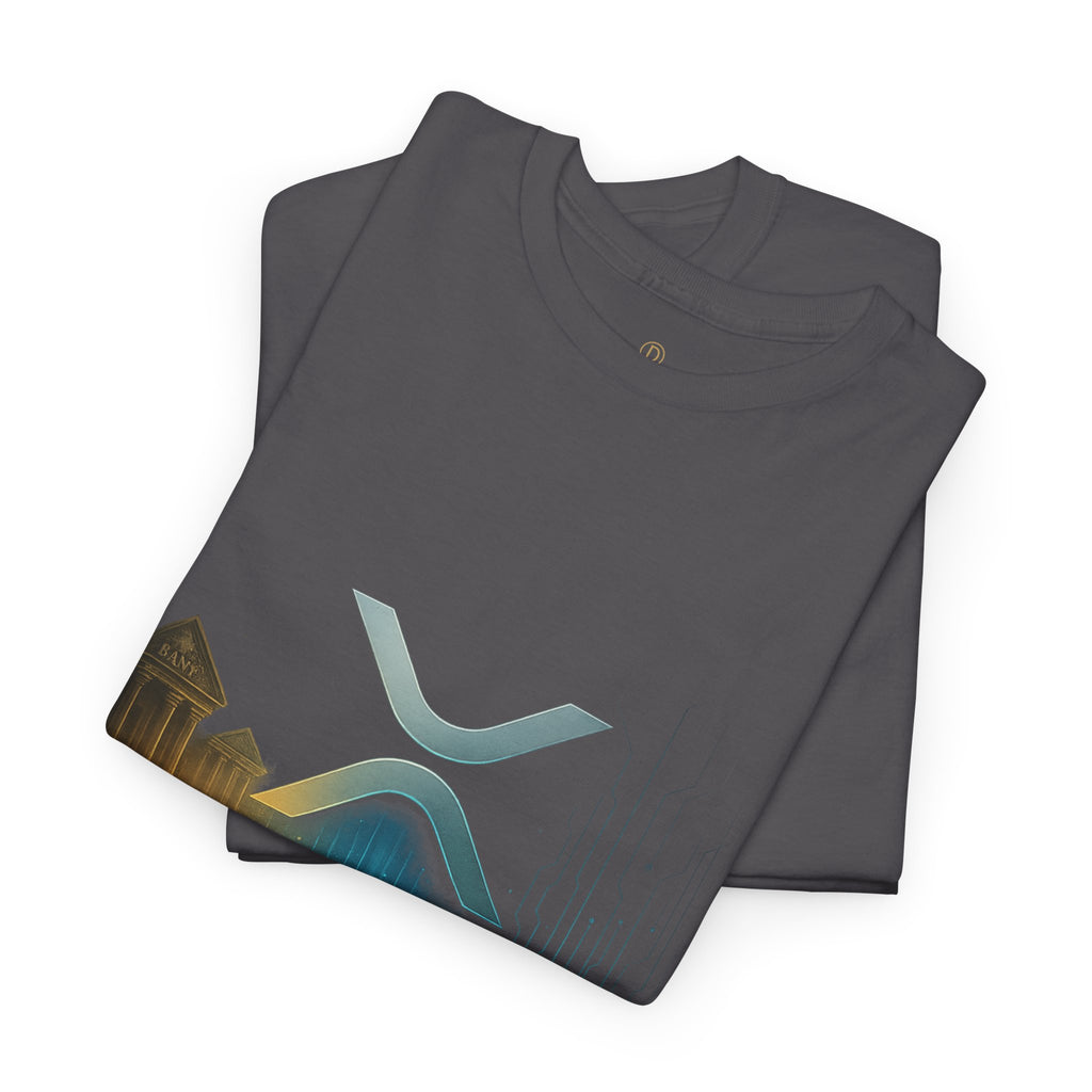 Ripple XRP Crypto Tee — 'The Bridge Asset' Logo T-Shirt