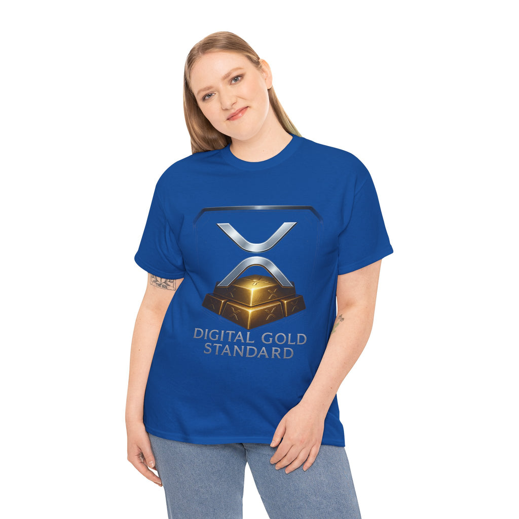XRP 'Digital Gold Standard' Tee — Cryptocurrency Logo Shirt