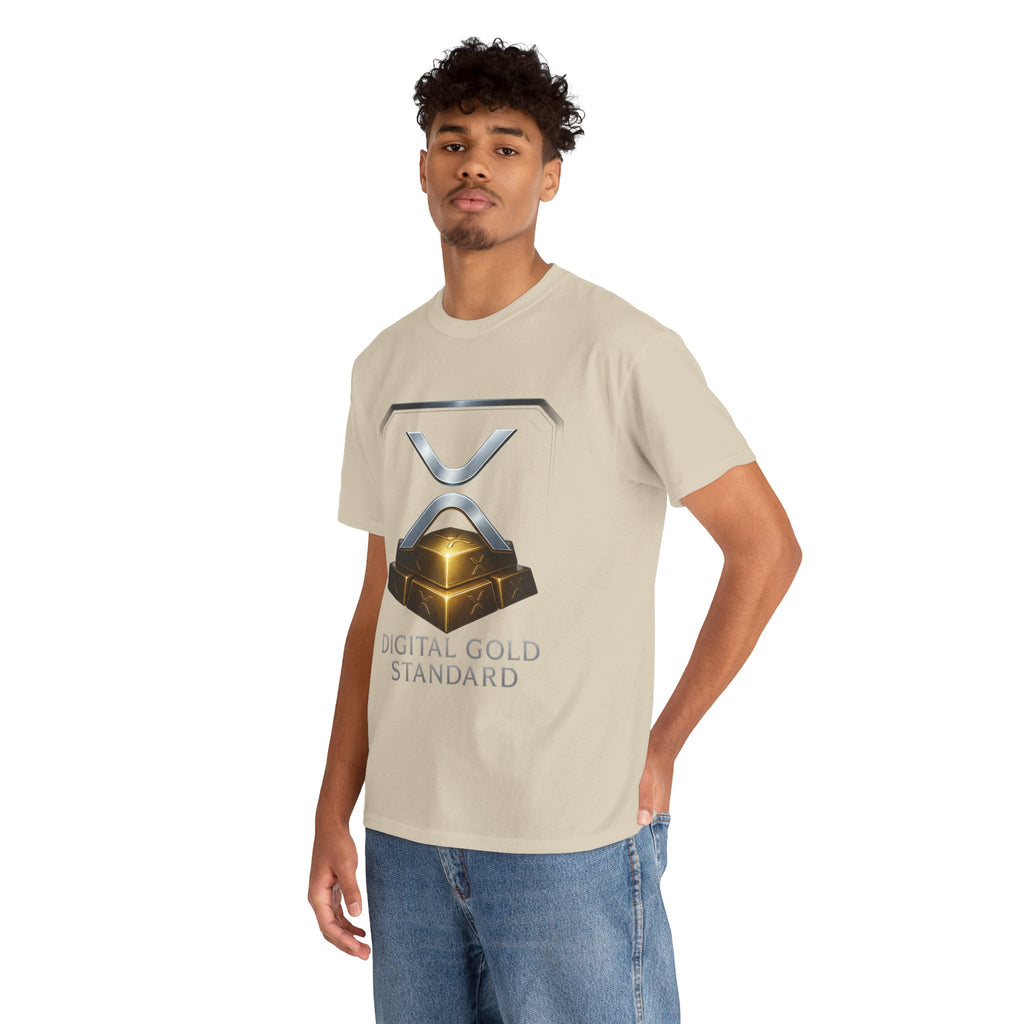XRP 'Digital Gold Standard' Tee — Cryptocurrency Logo Shirt