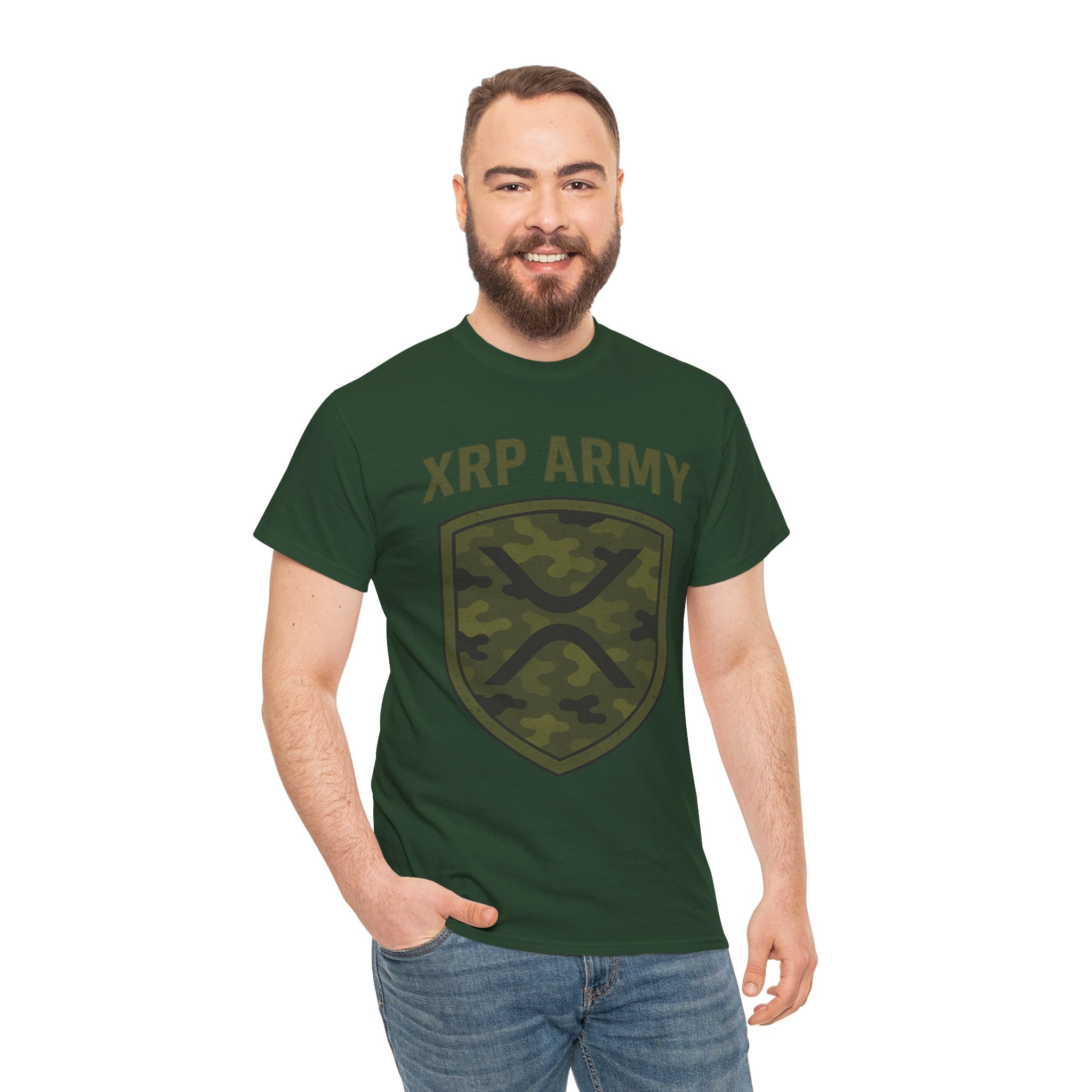 XRP Army Camo Shield T-Shirt