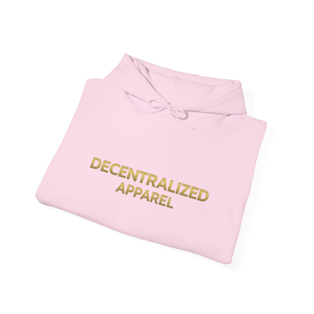 Decentralized Apparel Hoodie — Minimalist Crypto-Inspired White Pullover