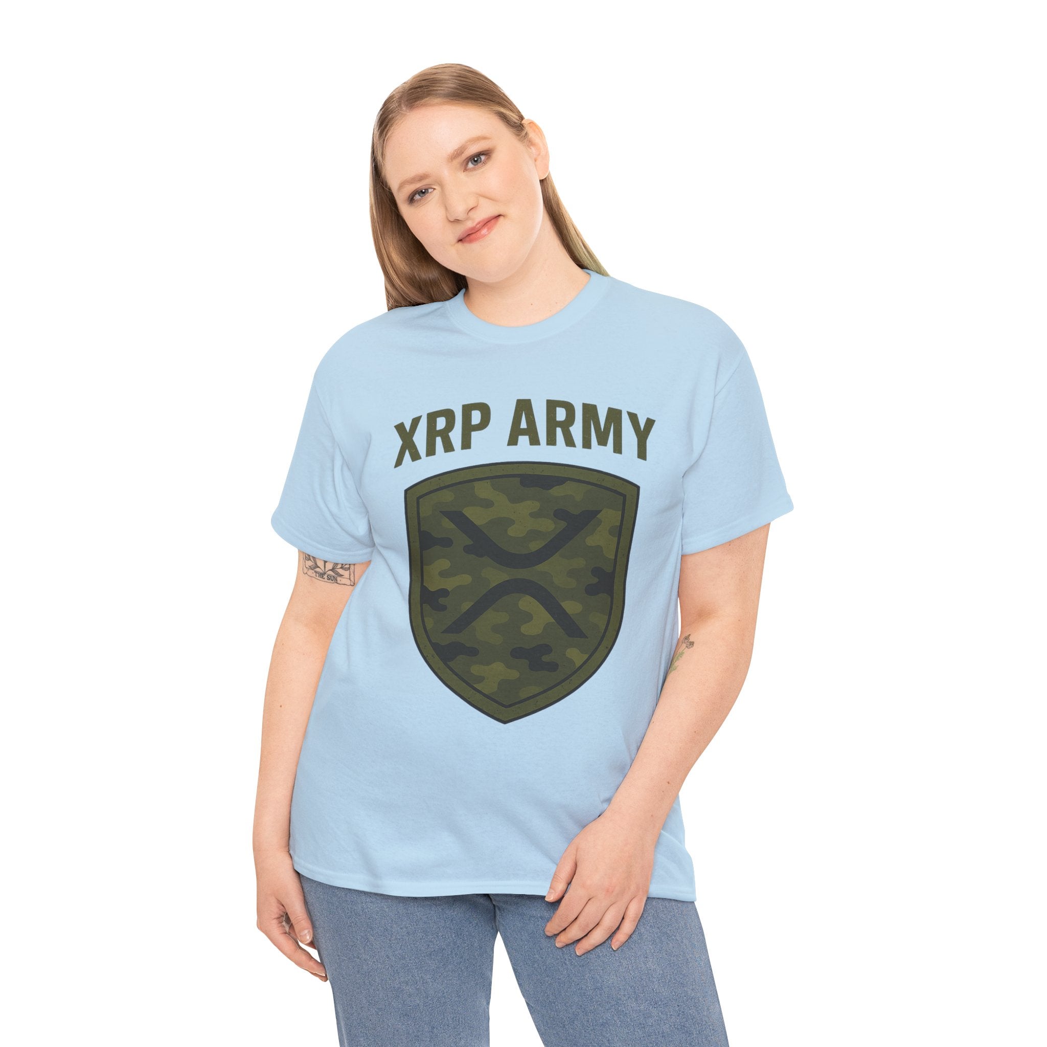 XRP Army Camo Shield T-Shirt