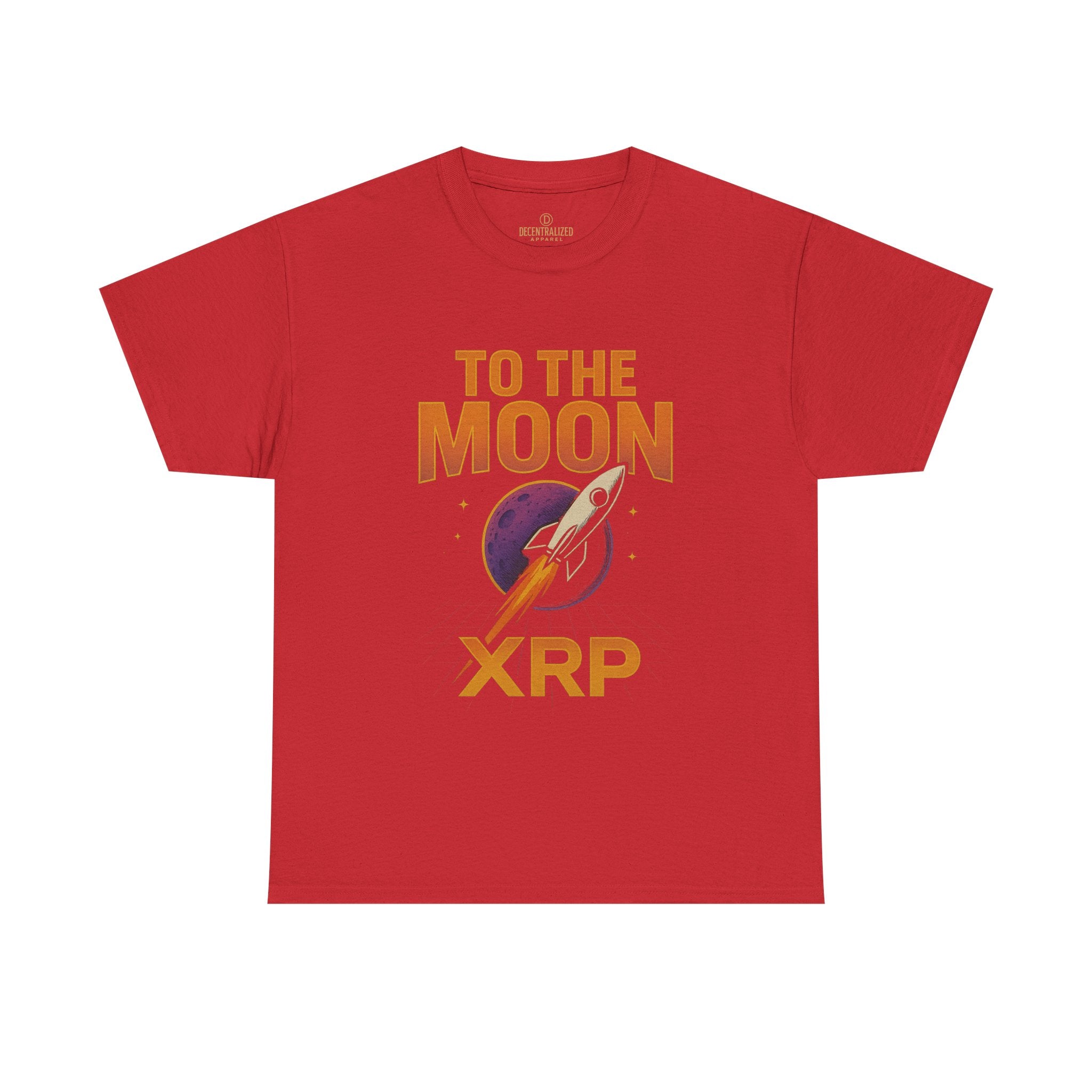 XRP To The Moon Tee — Cryptocurrency Investor Rocket Shirt