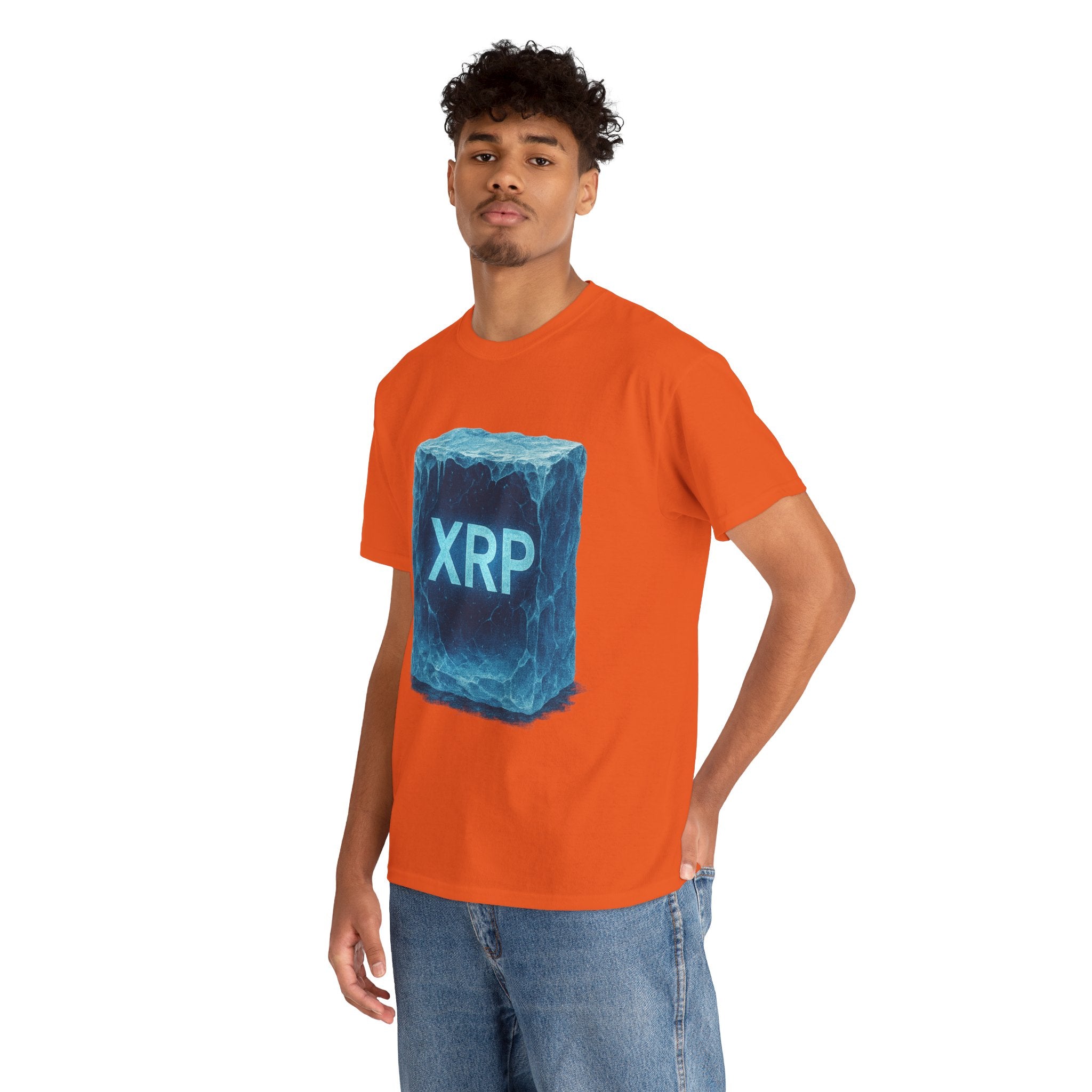 XRP Ice Block Tee — Crypto Ripple Logo T-Shirt
