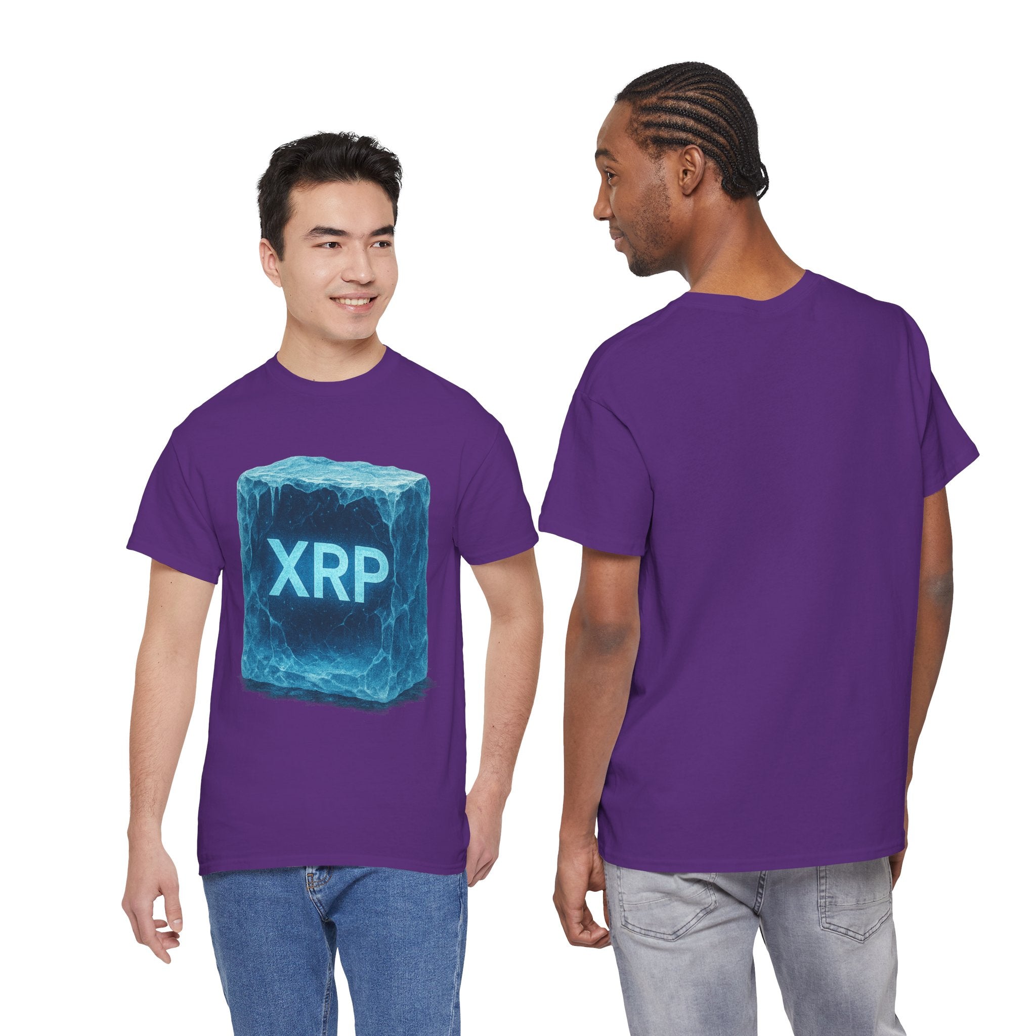 XRP Ice Block Tee — Crypto Ripple Logo T-Shirt
