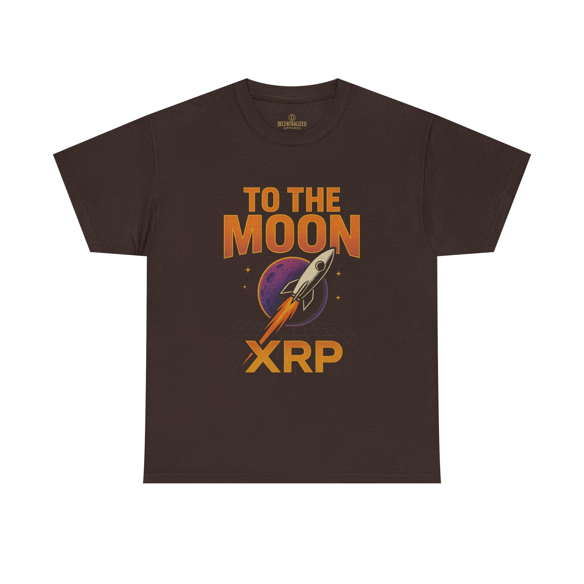 XRP To The Moon Tee — Cryptocurrency Investor Rocket Shirt