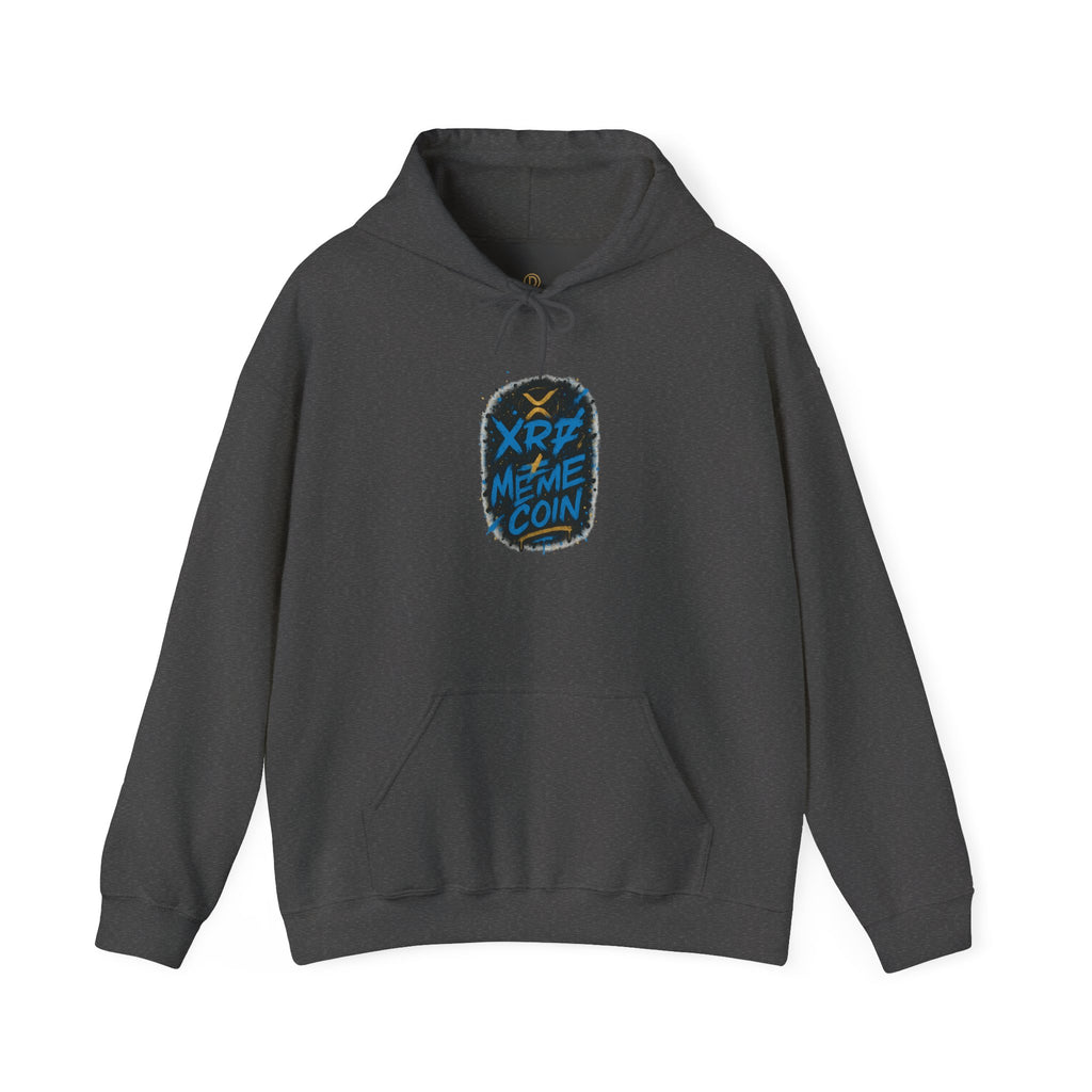 XRP Meme Coin Hoodie – Crypto Graffiti Logo Pullover